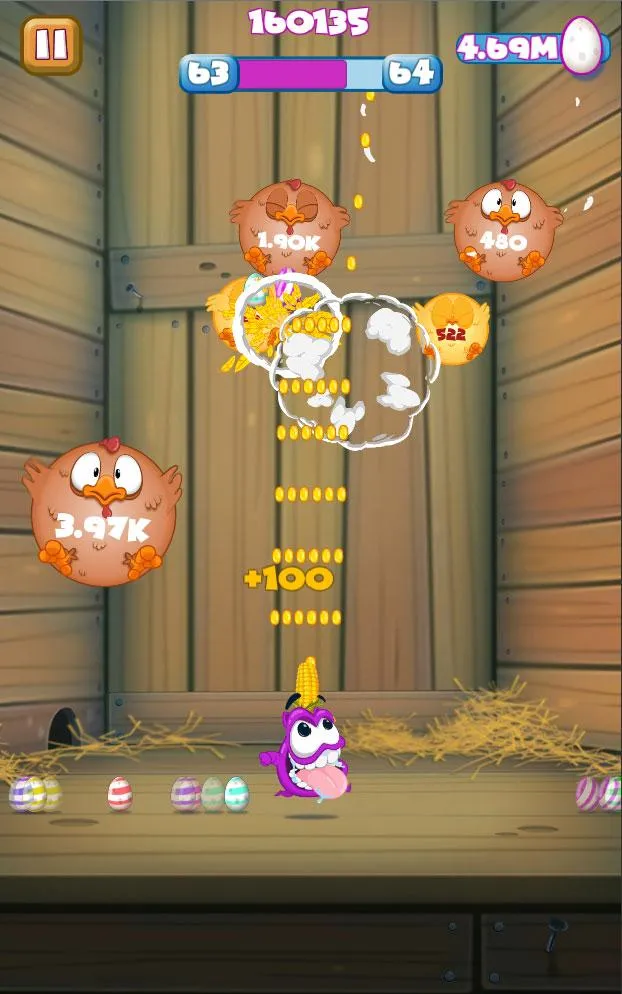 Chicken Shooter 2D | Indus Appstore | Screenshot