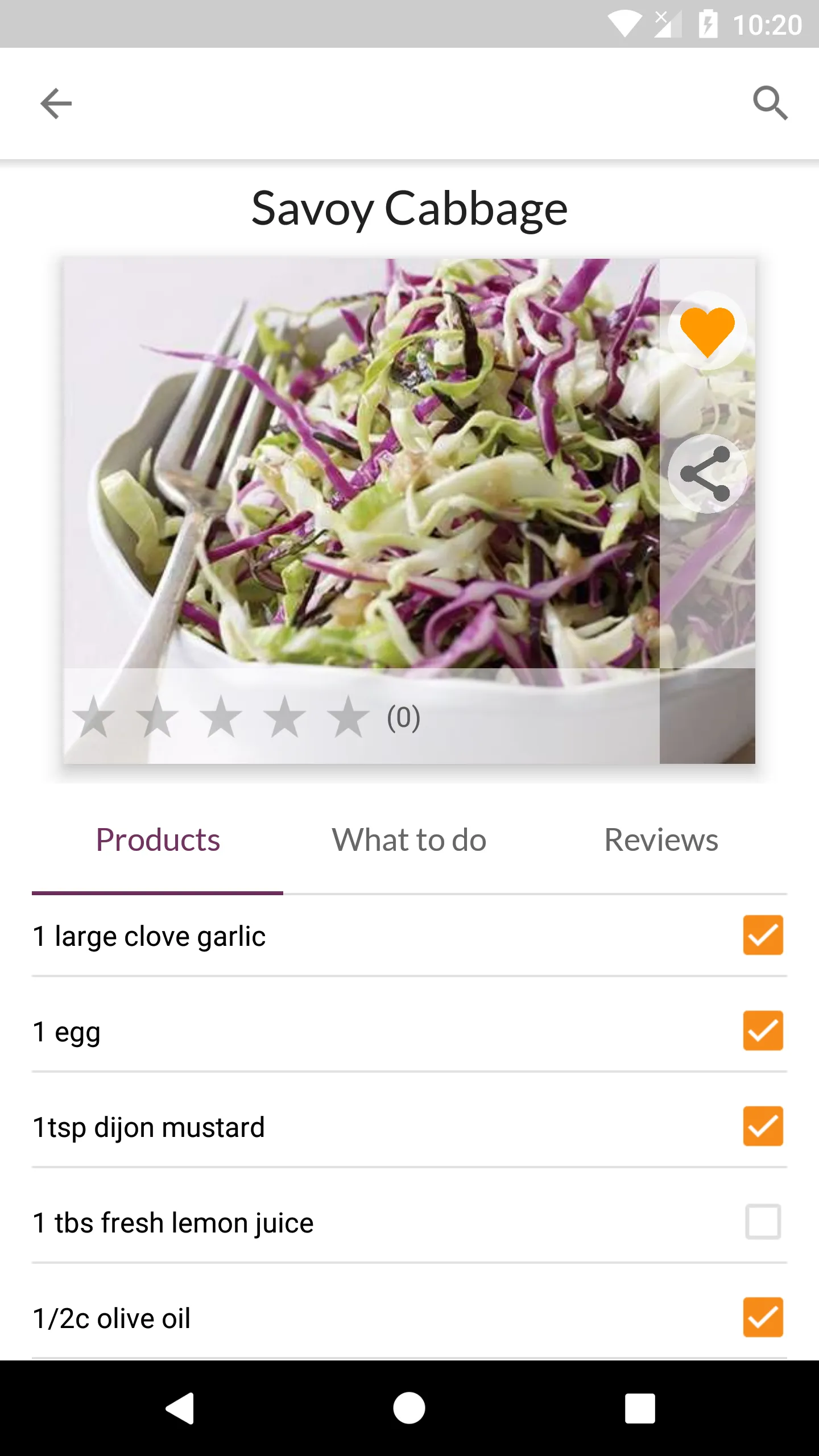 Cabbage Recipes | Indus Appstore | Screenshot