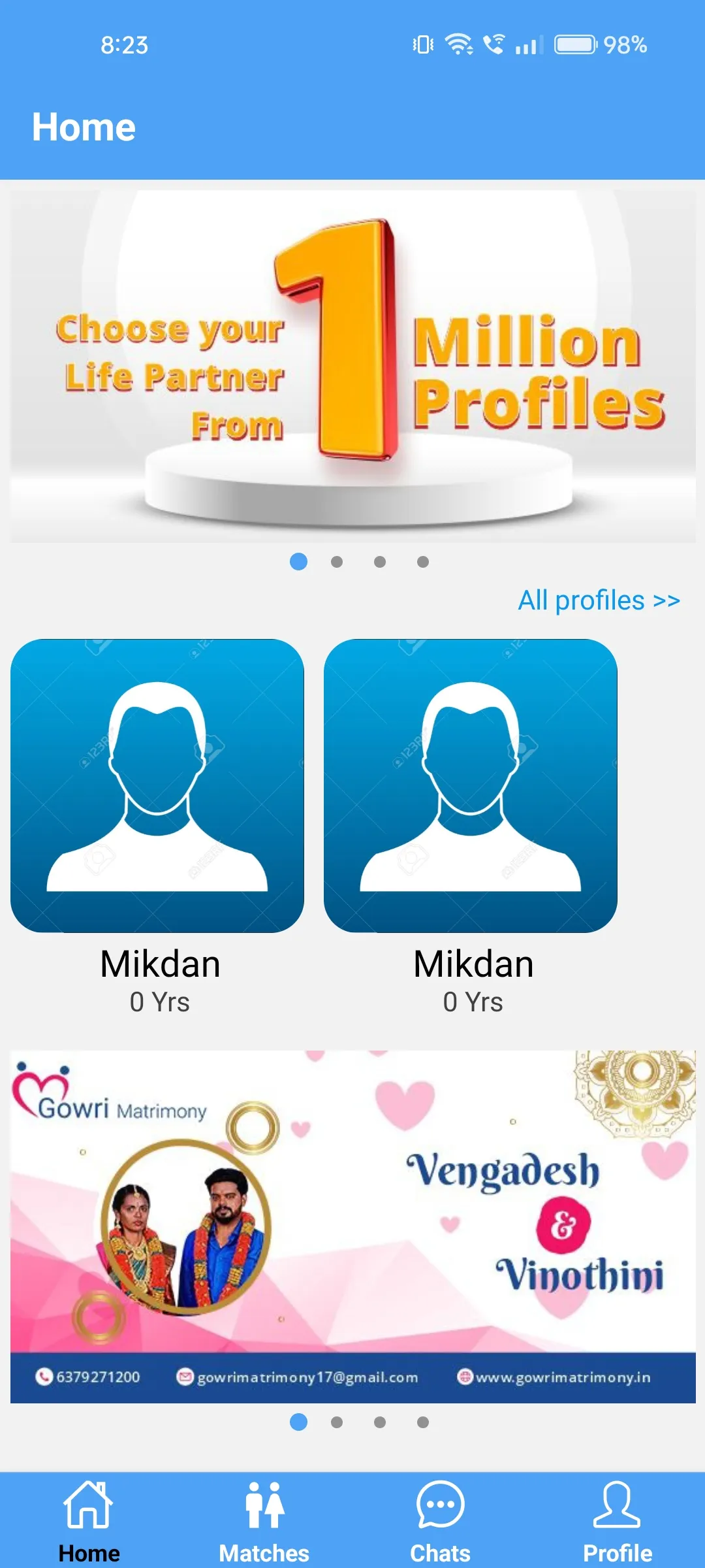 Gowri Matrimony | Indus Appstore | Screenshot