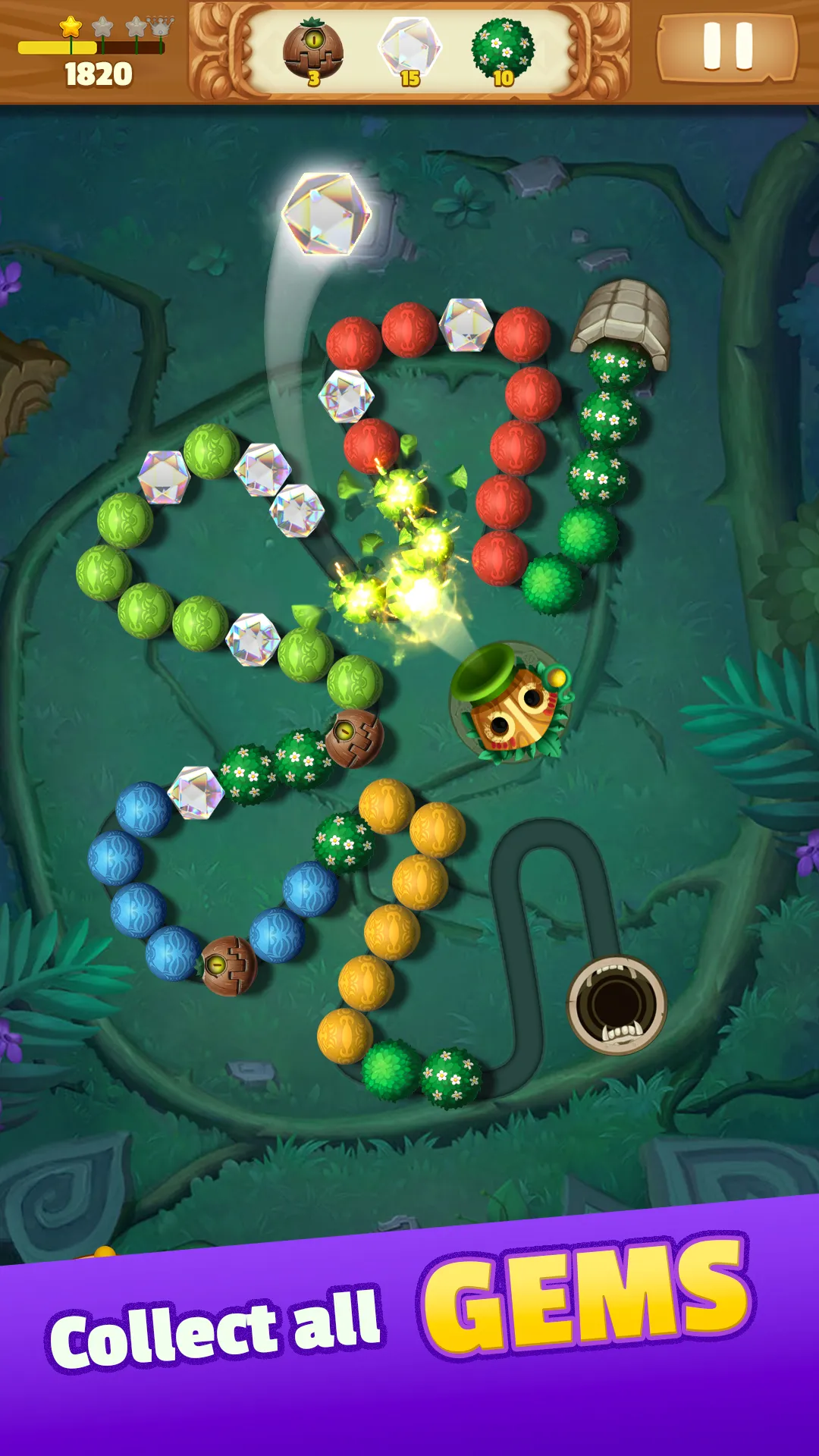 Marble Smash Ancient | Indus Appstore | Screenshot