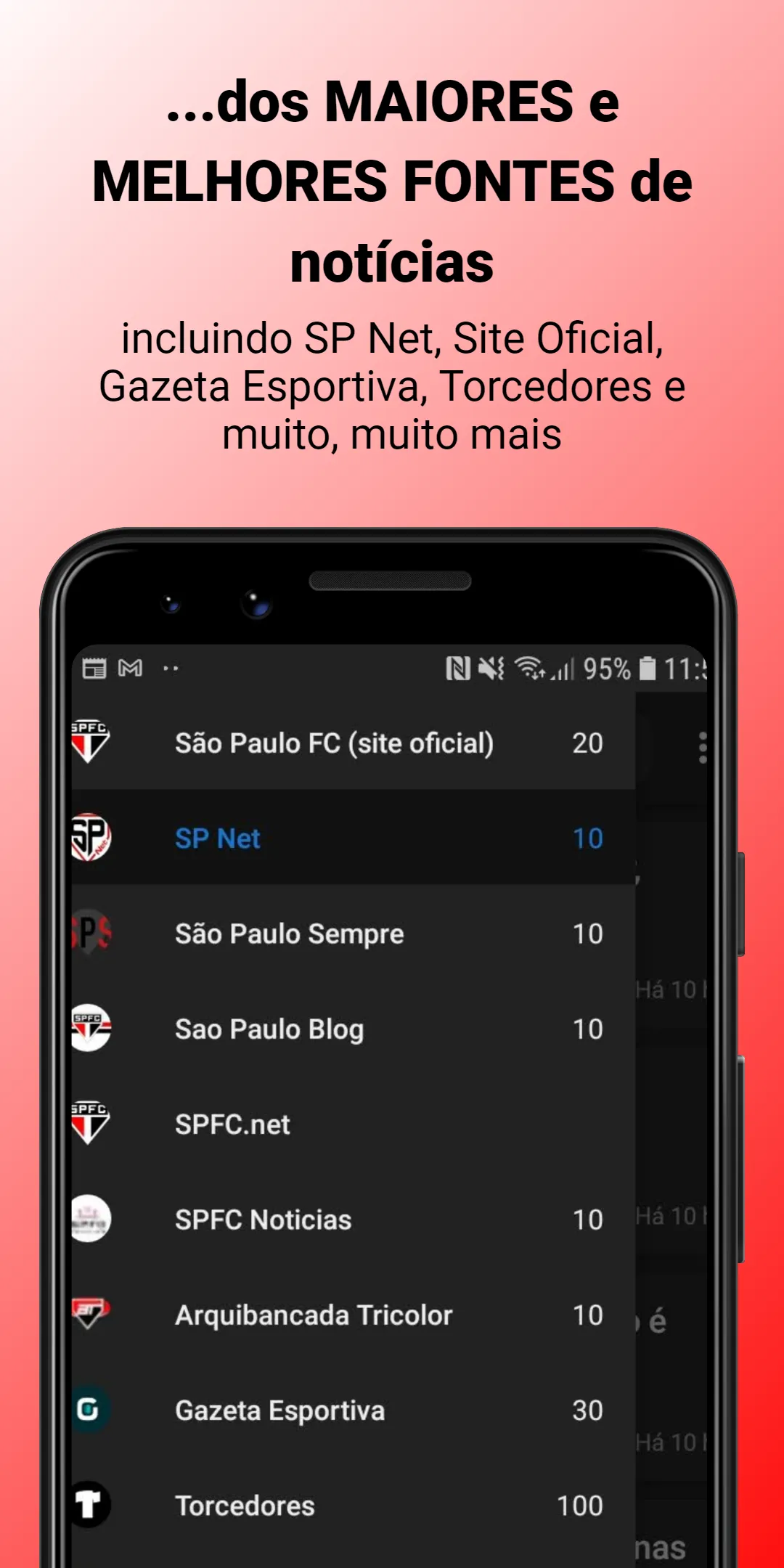 Notícias do São Paulo FC | Indus Appstore | Screenshot