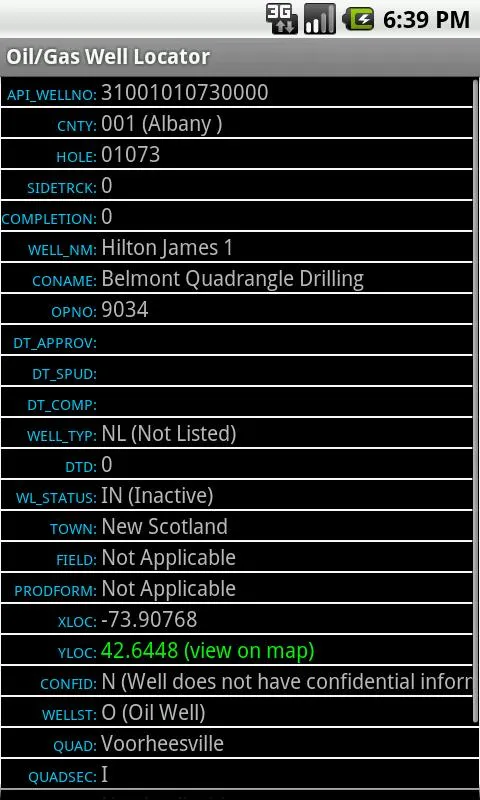 Oil and Gas Well Locator | Indus Appstore | Screenshot