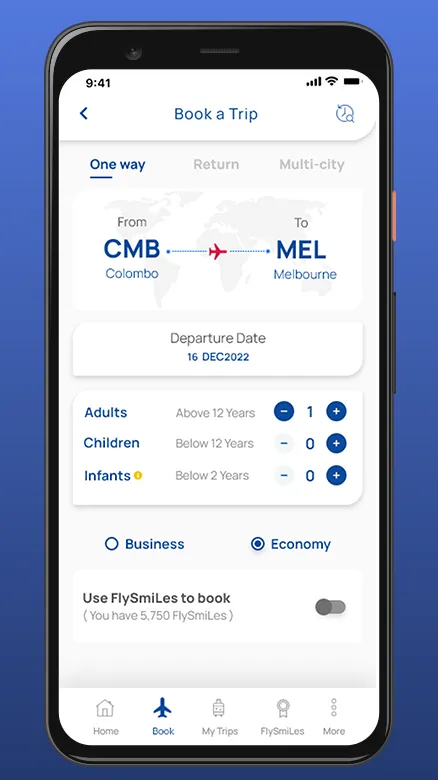 SriLankan Airlines | Indus Appstore | Screenshot