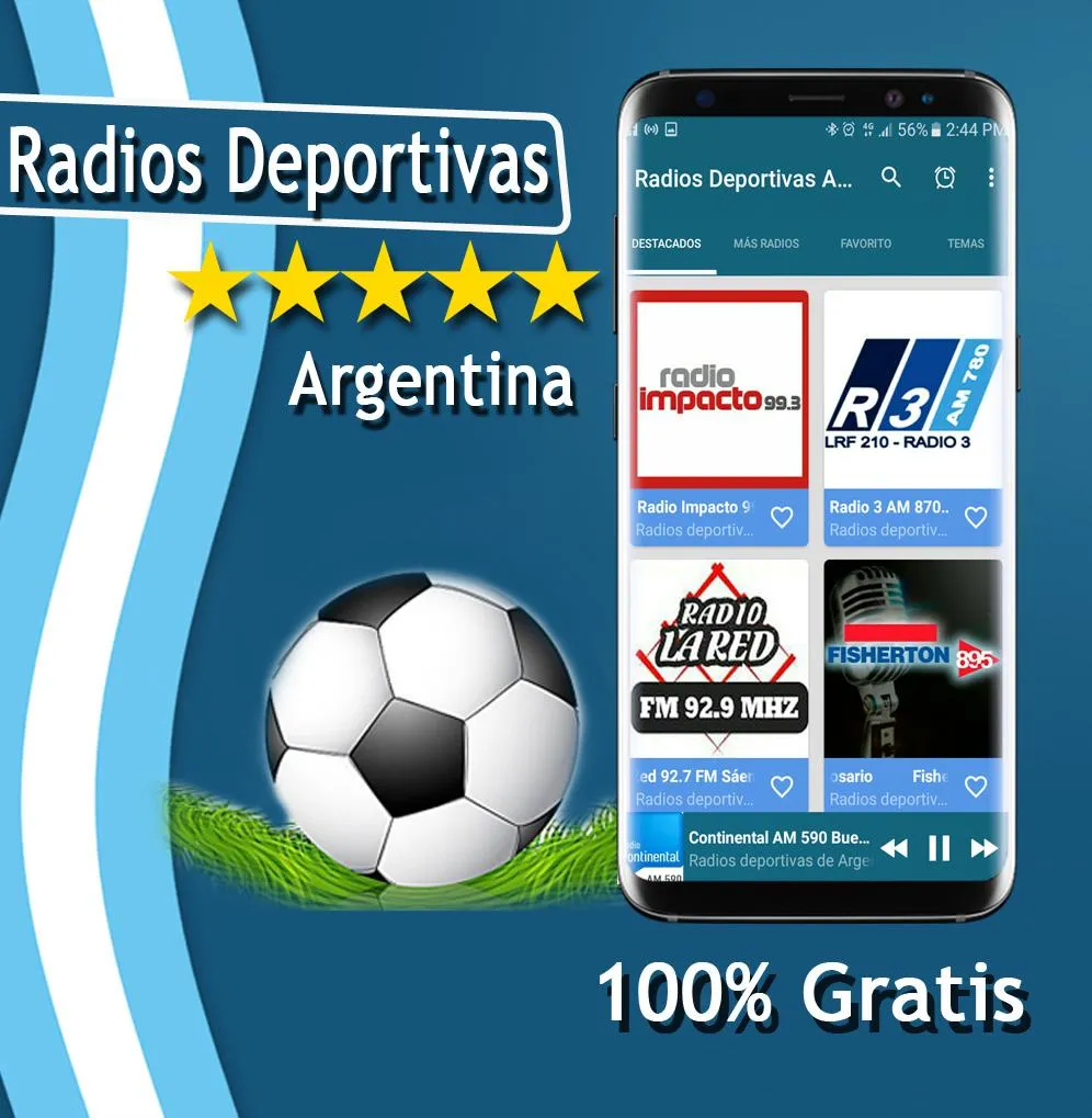 Sports Radios of Argentina | Indus Appstore | Screenshot