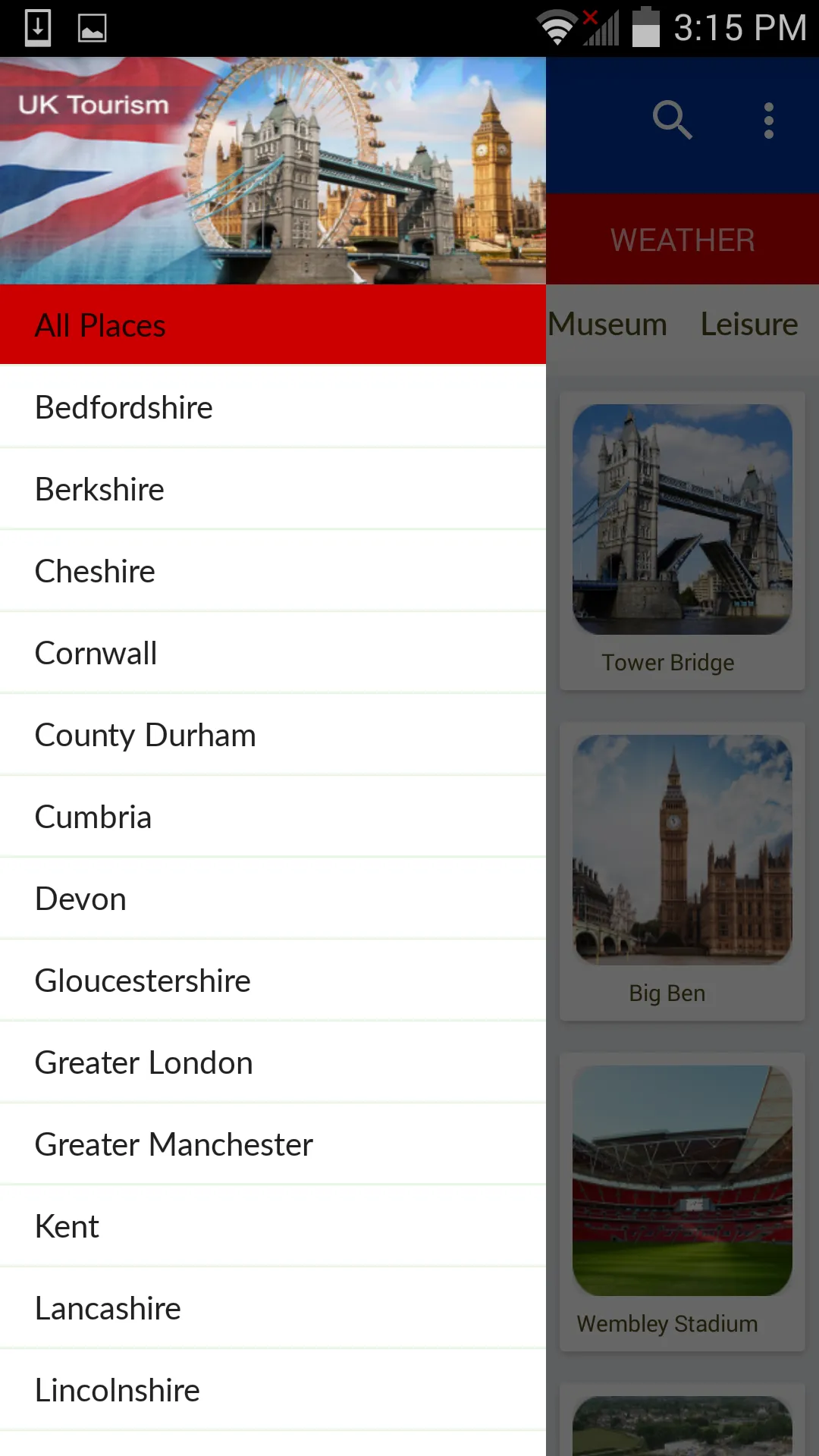 UK Tourism | Indus Appstore | Screenshot