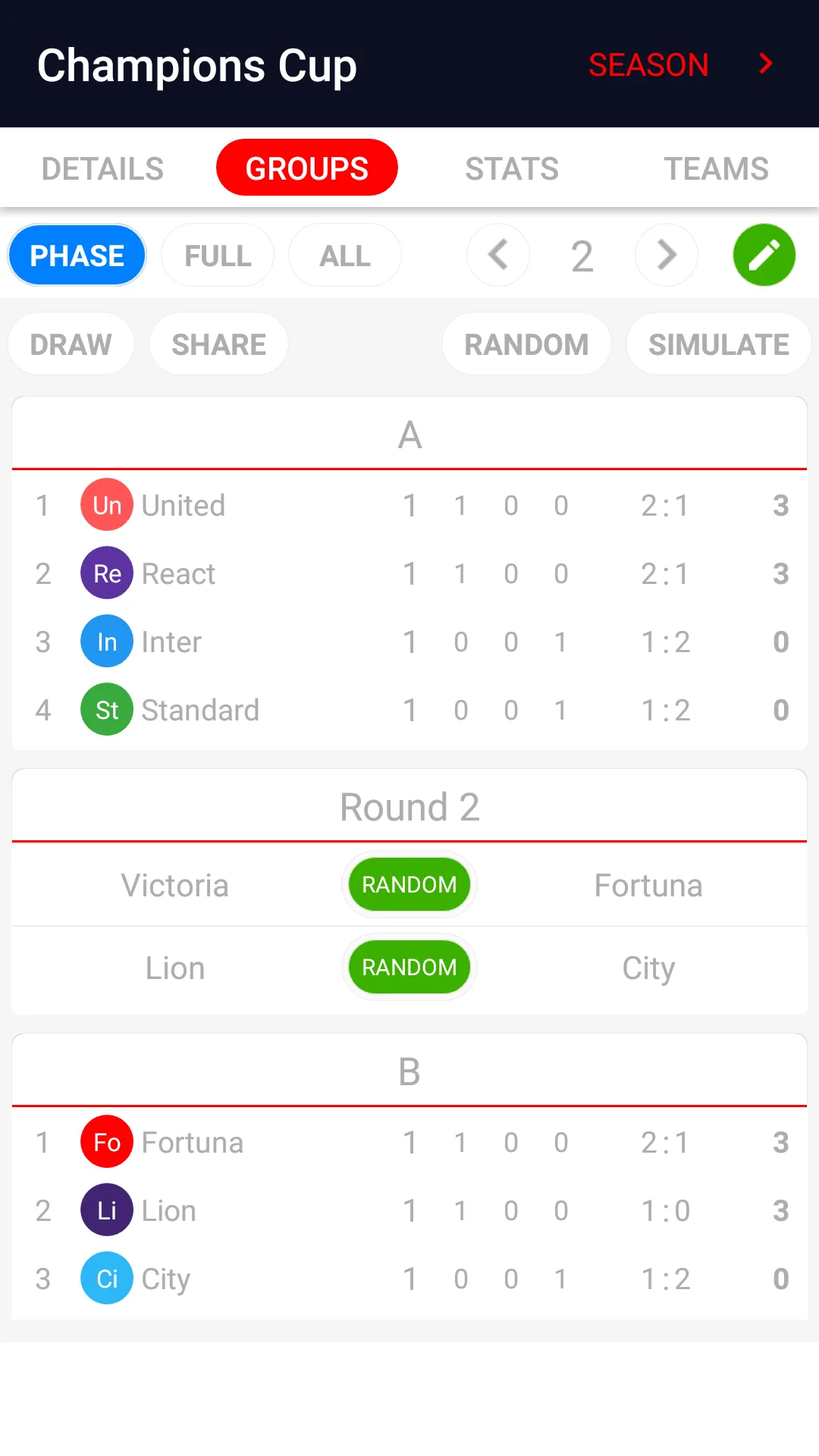 Tournament App | Indus Appstore | Screenshot