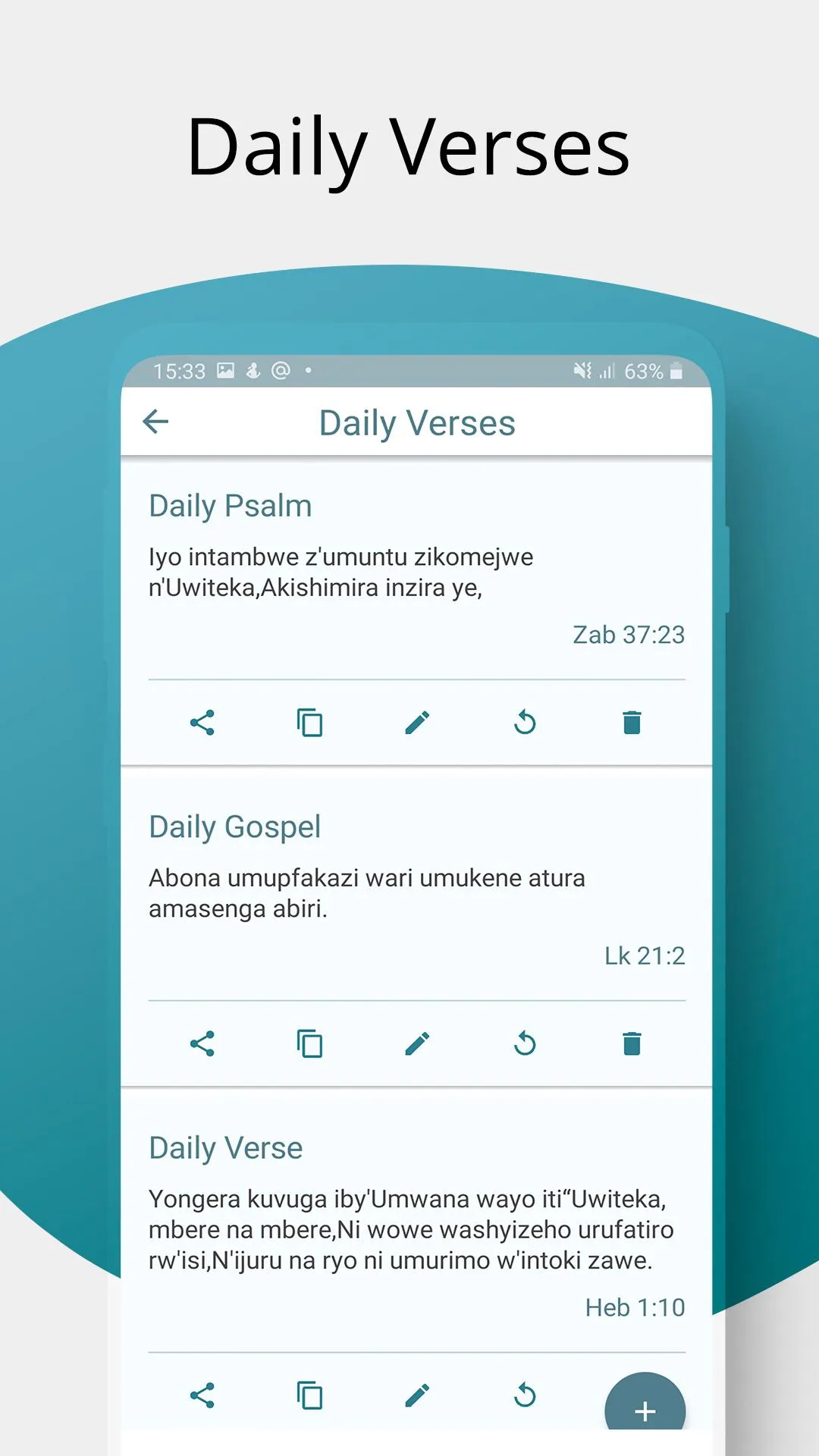 Kinyarwanda Bible Biblia Yera | Indus Appstore | Screenshot