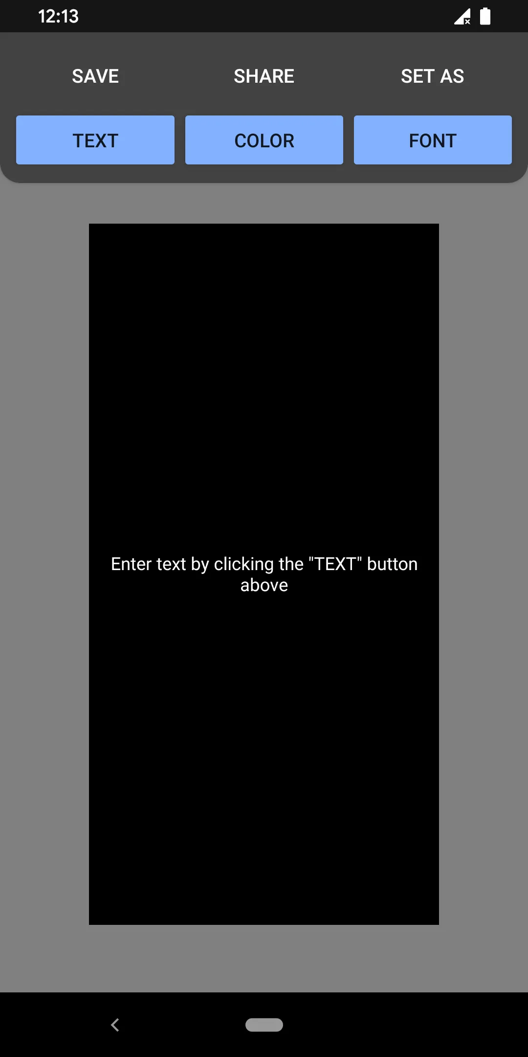 MyText - Text Wallpaper Maker | Indus Appstore | Screenshot