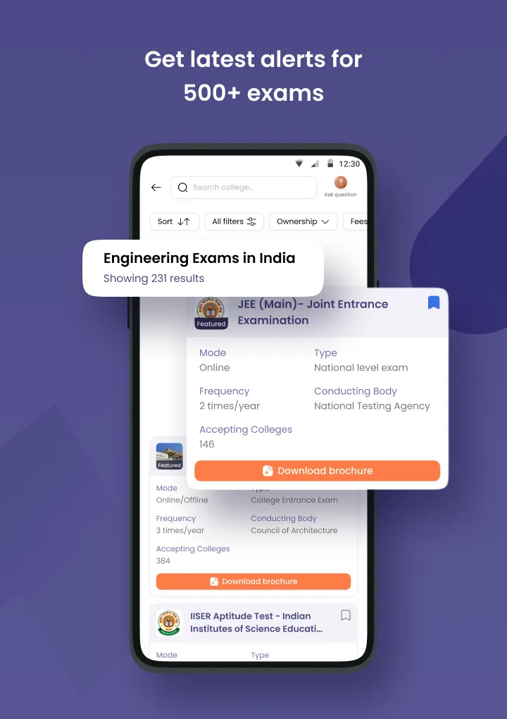 Careers360 Education App | Indus Appstore | Screenshot