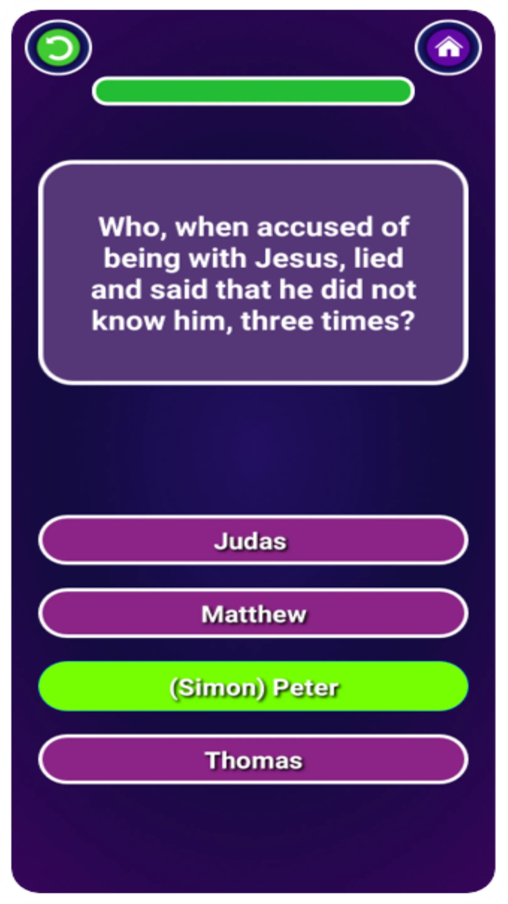 Bible Quiz & Answers | Indus Appstore | Screenshot