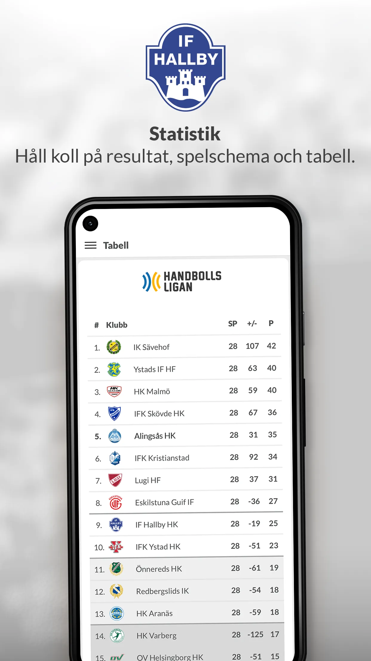 IF Hallby - Gameday | Indus Appstore | Screenshot