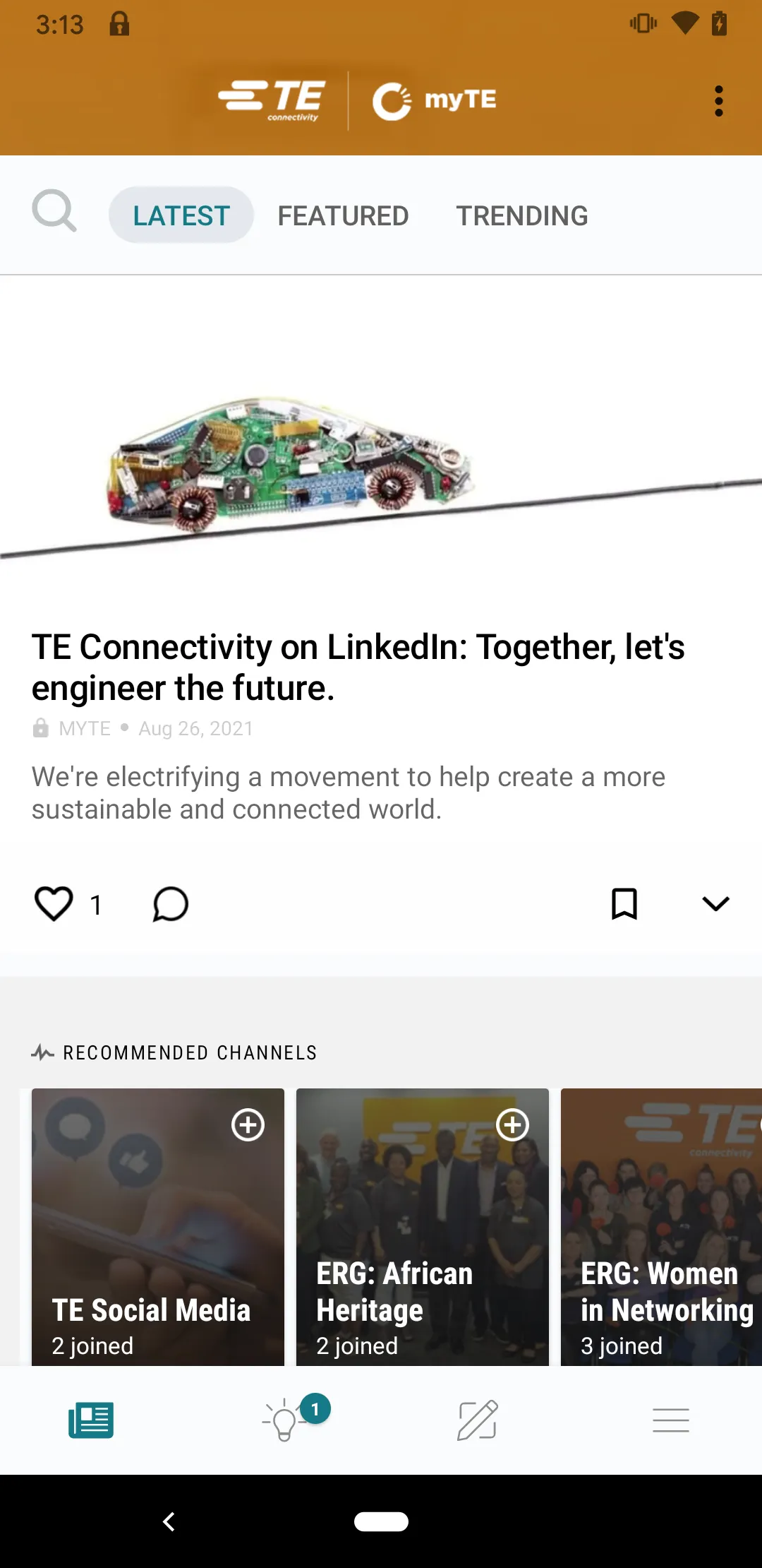 myTE by TE Connectivity | Indus Appstore | Screenshot