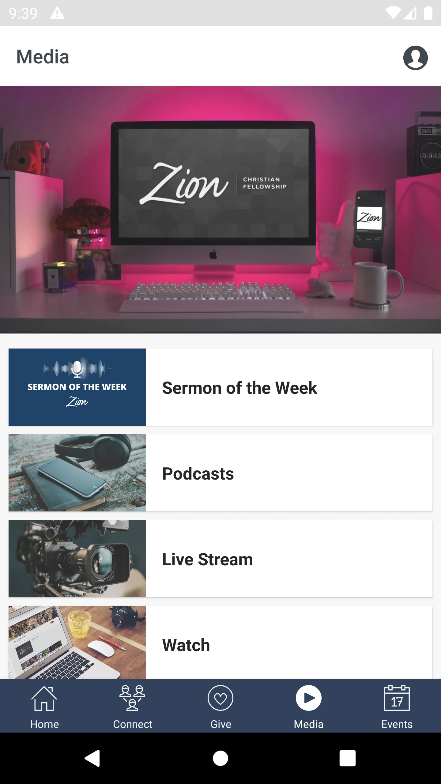 Zion Christian Fellowship | Indus Appstore | Screenshot