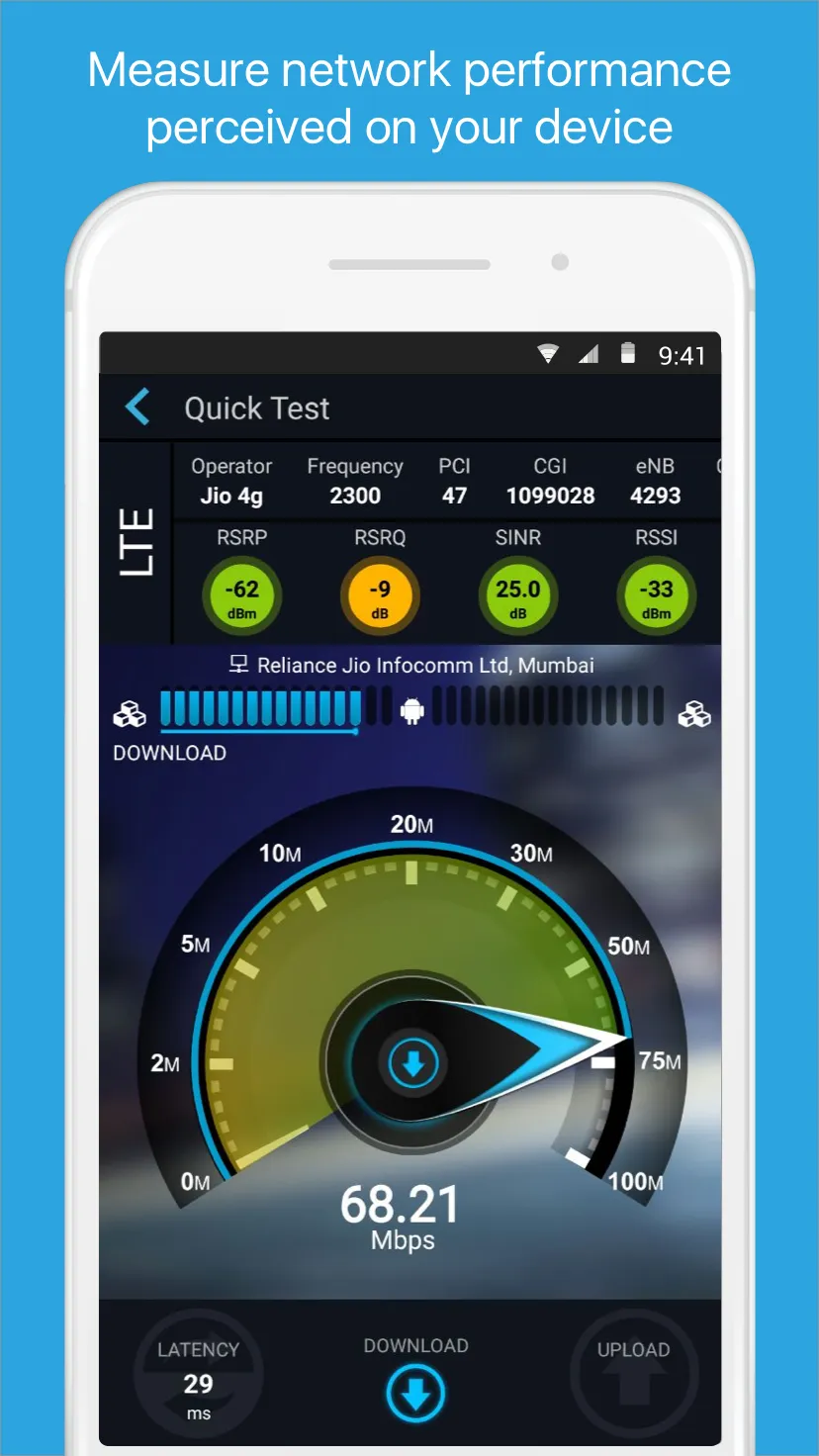 NetVelocity | Indus Appstore | Screenshot