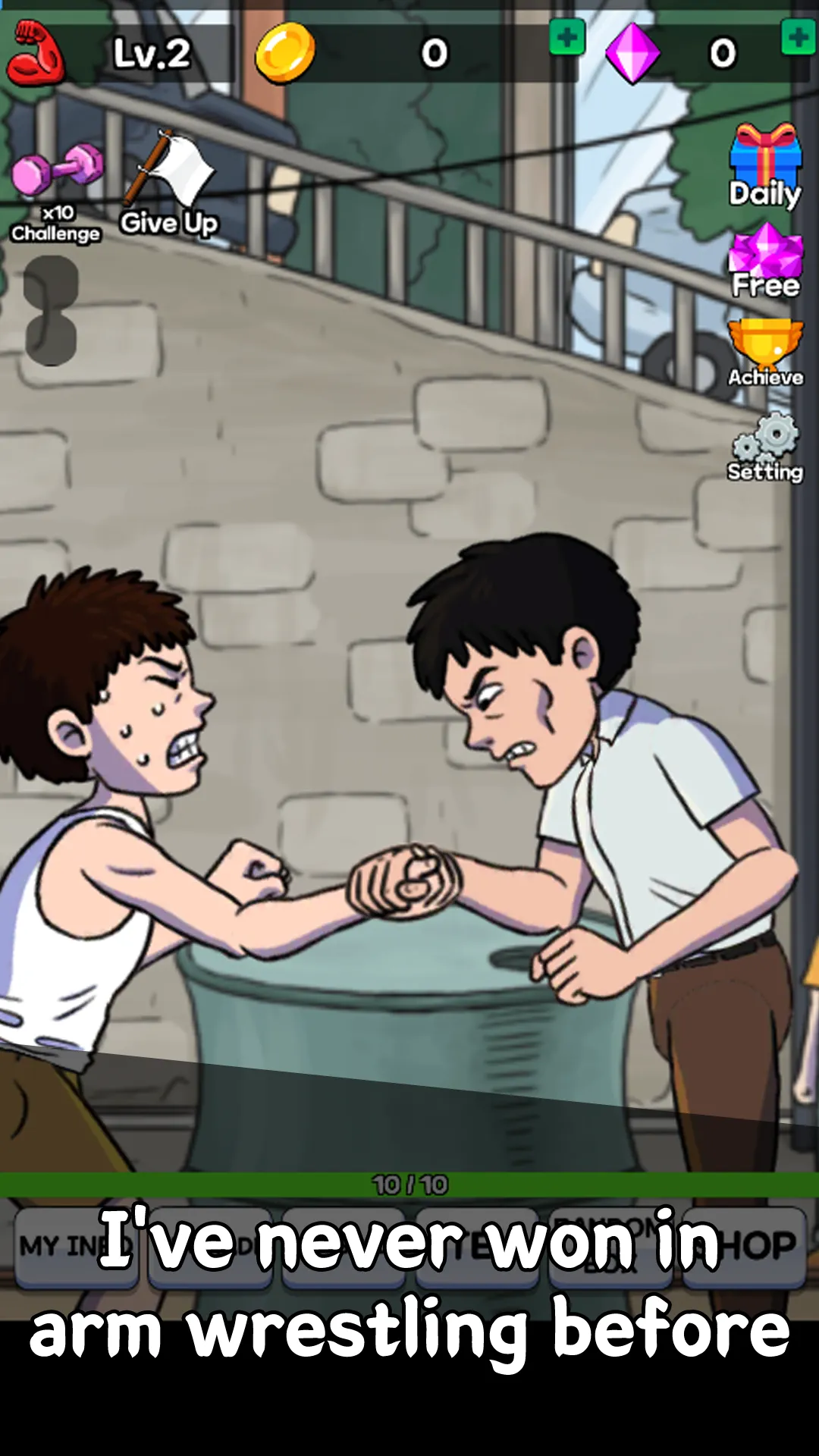 Arm Wrestling Clicker | Indus Appstore | Screenshot