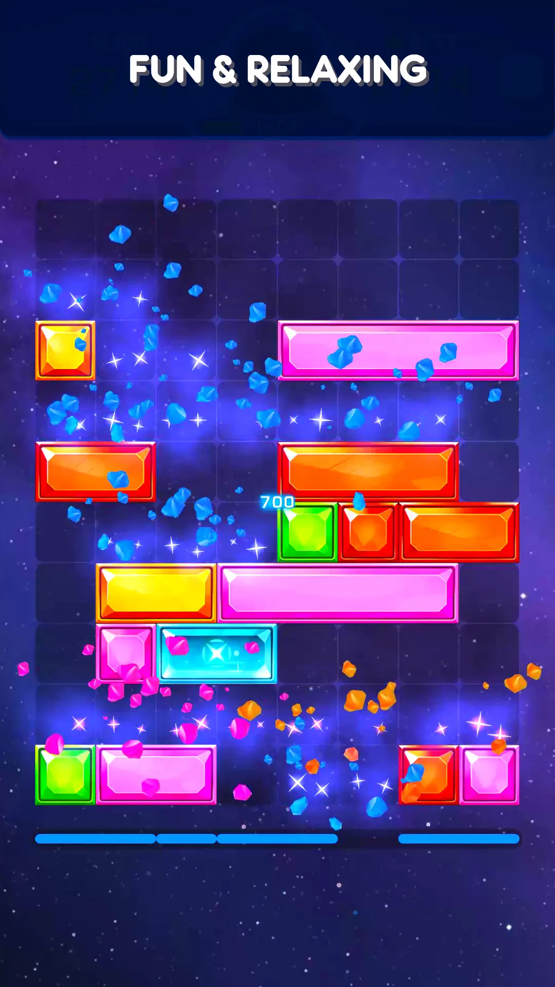 Jewel Slider: Drop Down Puzzle | Indus Appstore | Screenshot