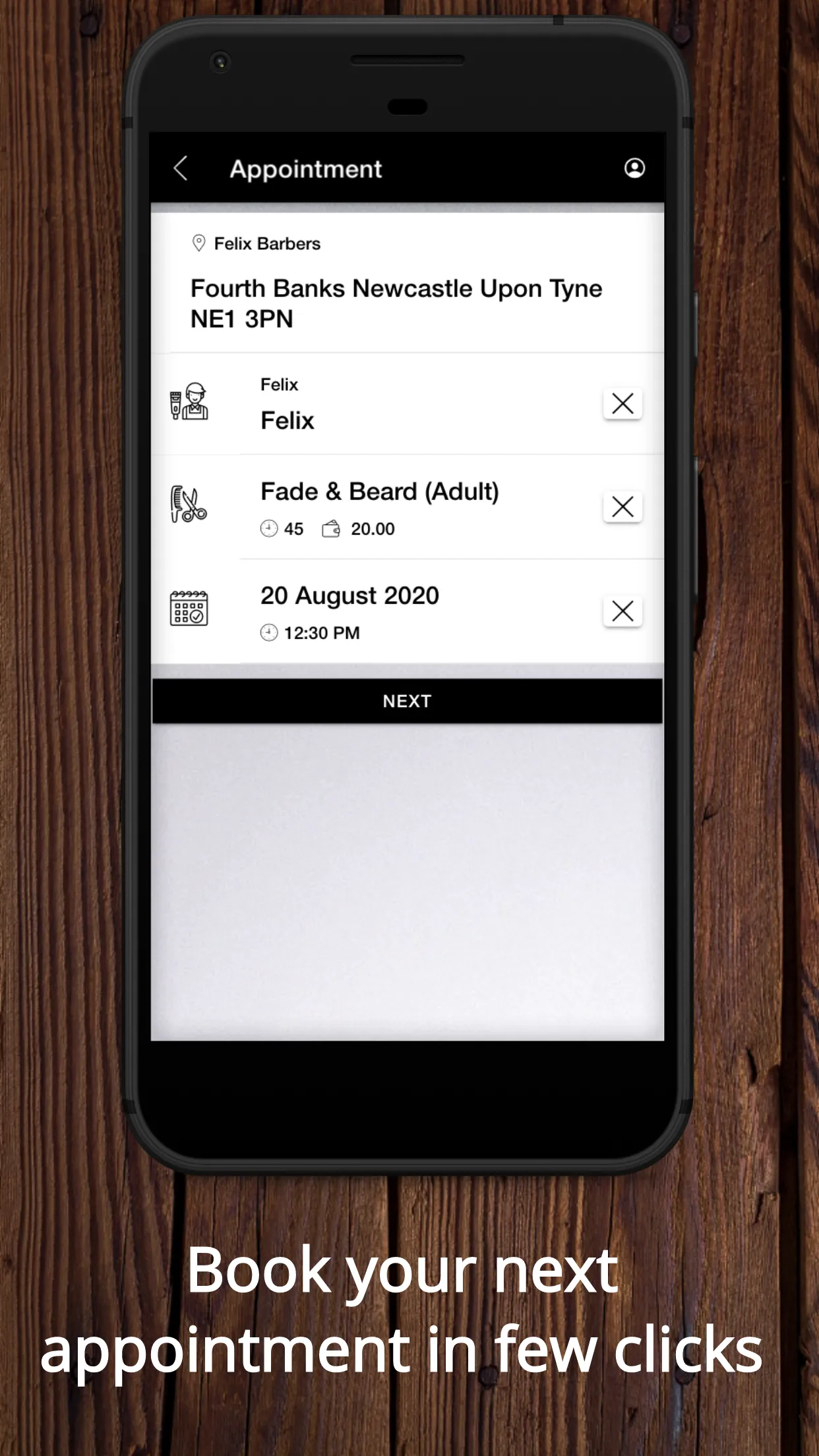 Felix Barbers | Indus Appstore | Screenshot