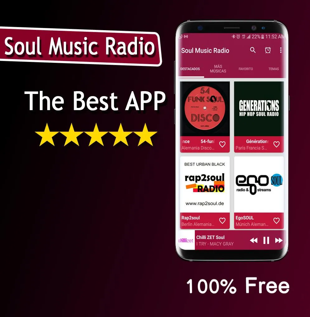 Soul Music Radio | Indus Appstore | Screenshot