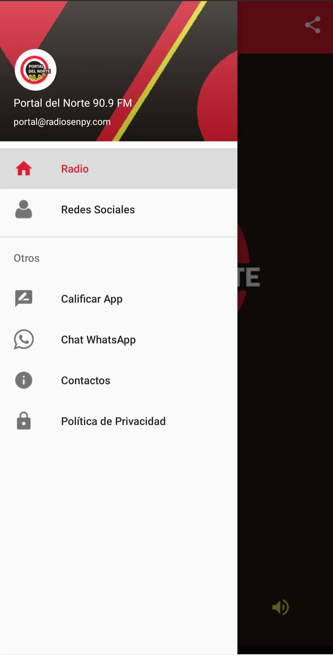 Radio Portal del Norte 90.9 FM | Indus Appstore | Screenshot