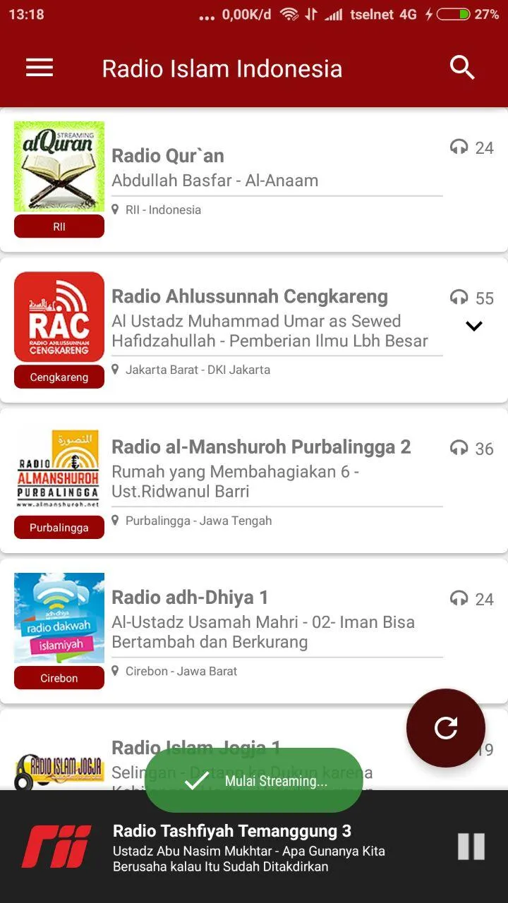 Radio Islam Indonesia | Indus Appstore | Screenshot