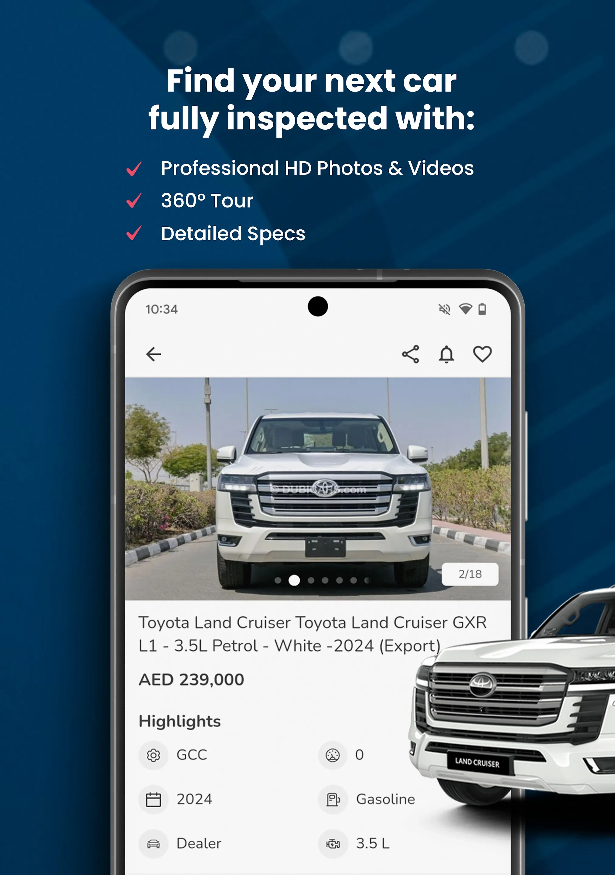 DubiCars: Buy & Sell Cars UAE | Indus Appstore | Screenshot