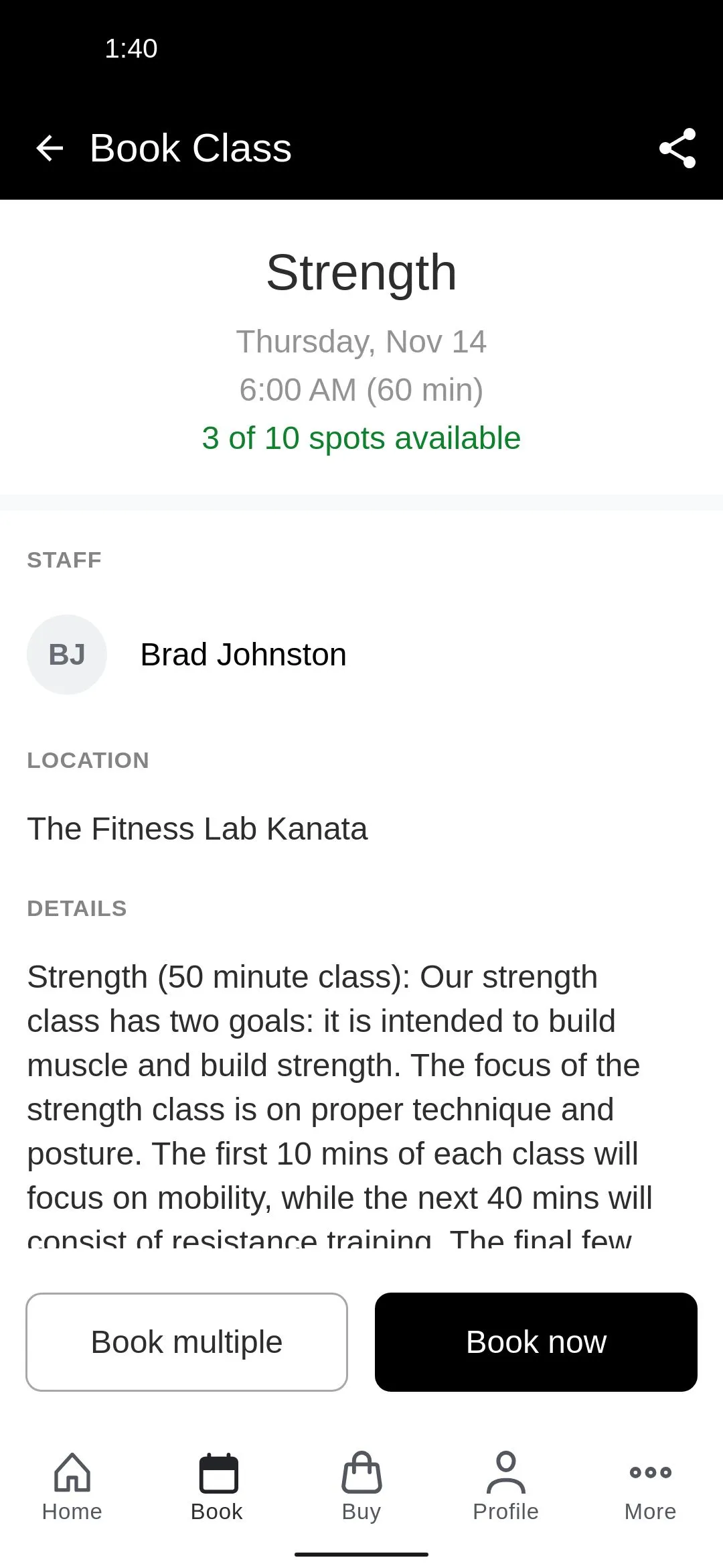 The Fitness Lab | Indus Appstore | Screenshot