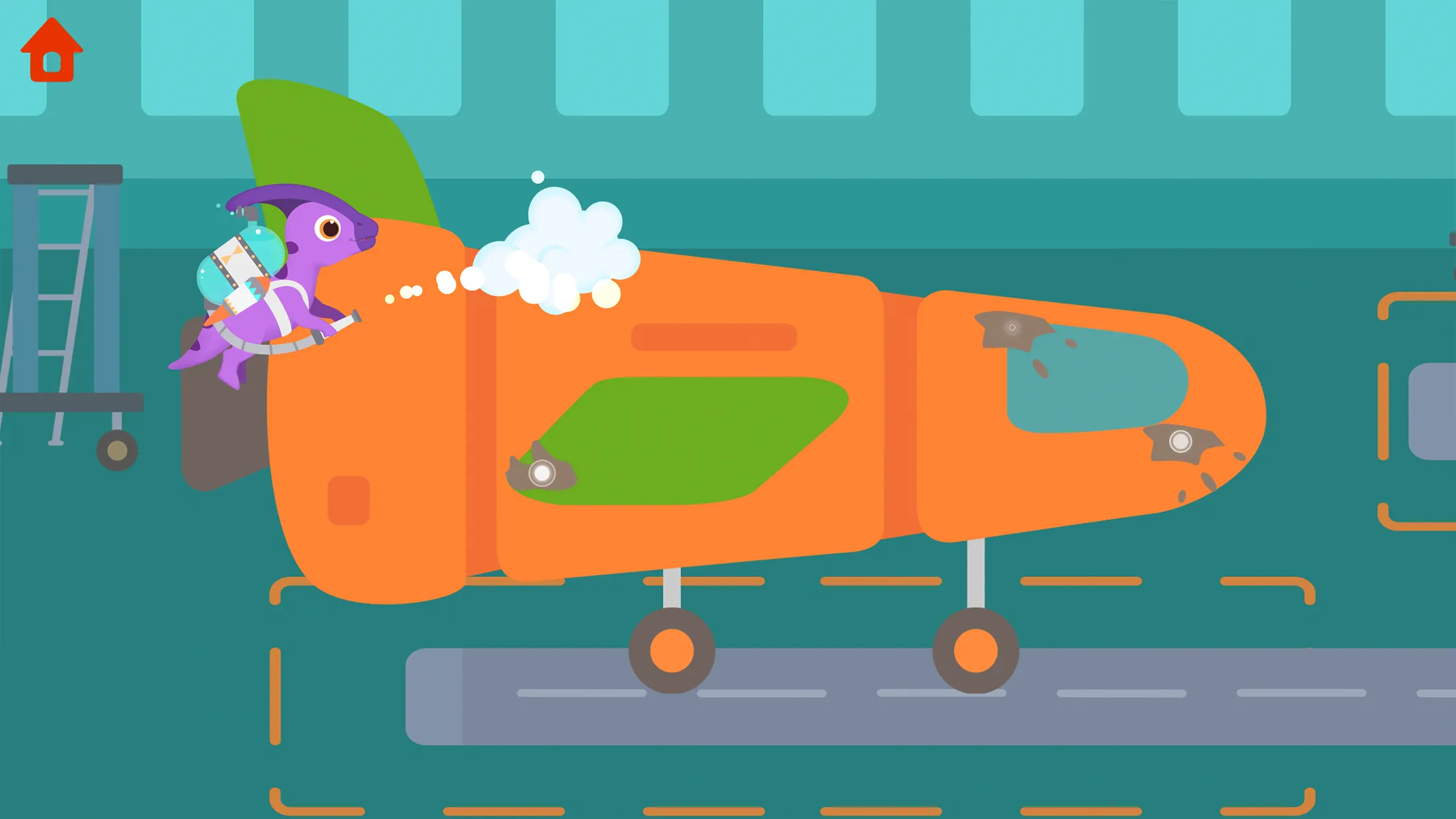 Dinosaur Airport Game for kids | Indus Appstore | Screenshot