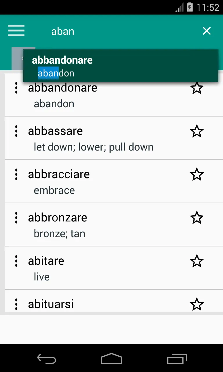 Daily Italian Verbs | Indus Appstore | Screenshot