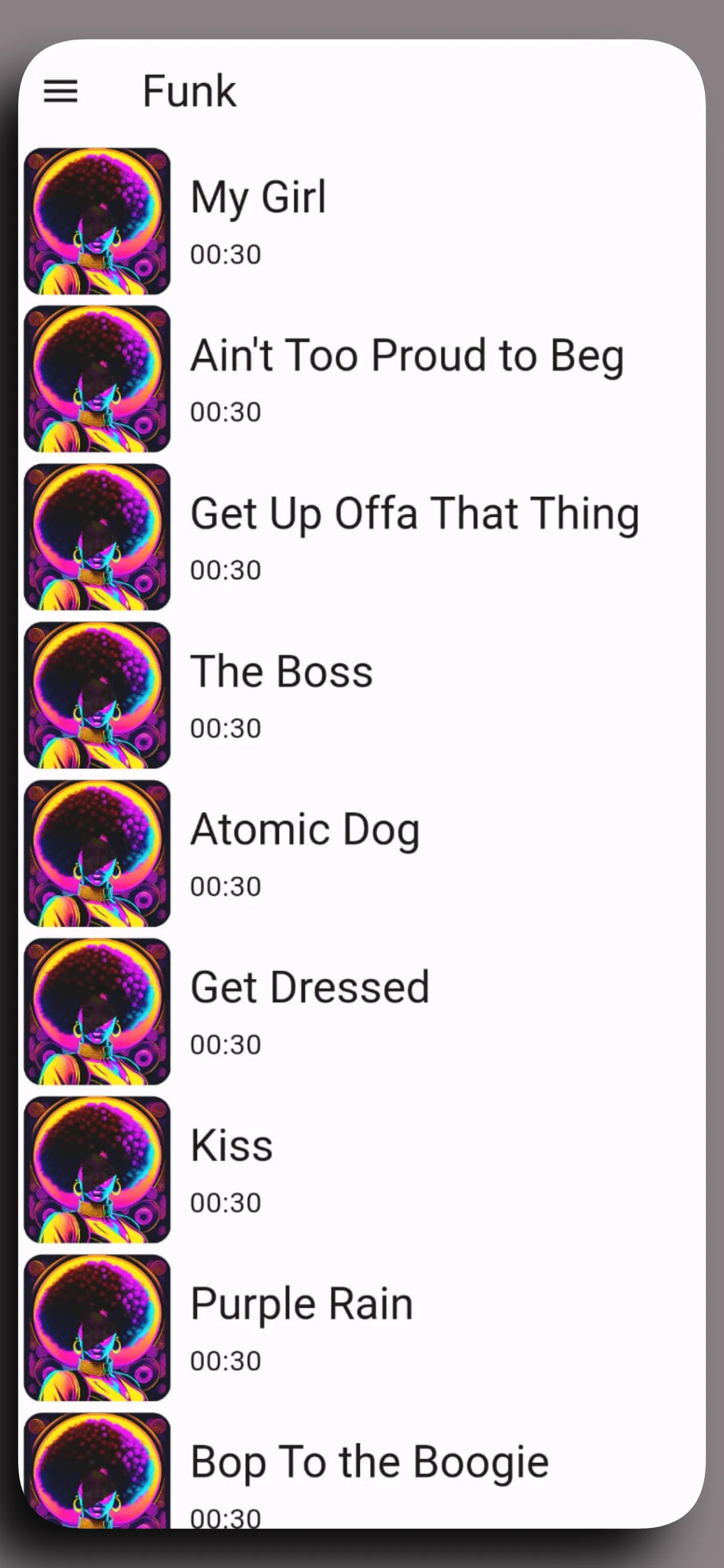 Funk Ringtones App | Indus Appstore | Screenshot