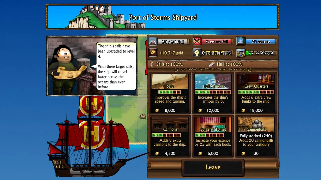 Swords and Sandals Pirates | Indus Appstore | Screenshot