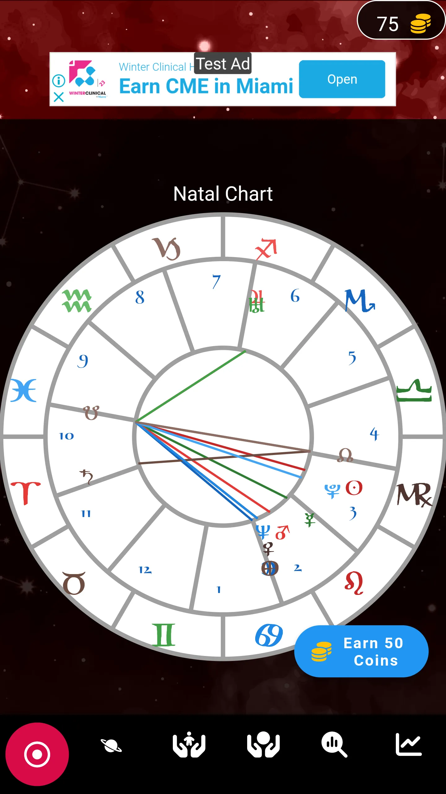 Astrology Area Natal Chart | Indus Appstore | Screenshot