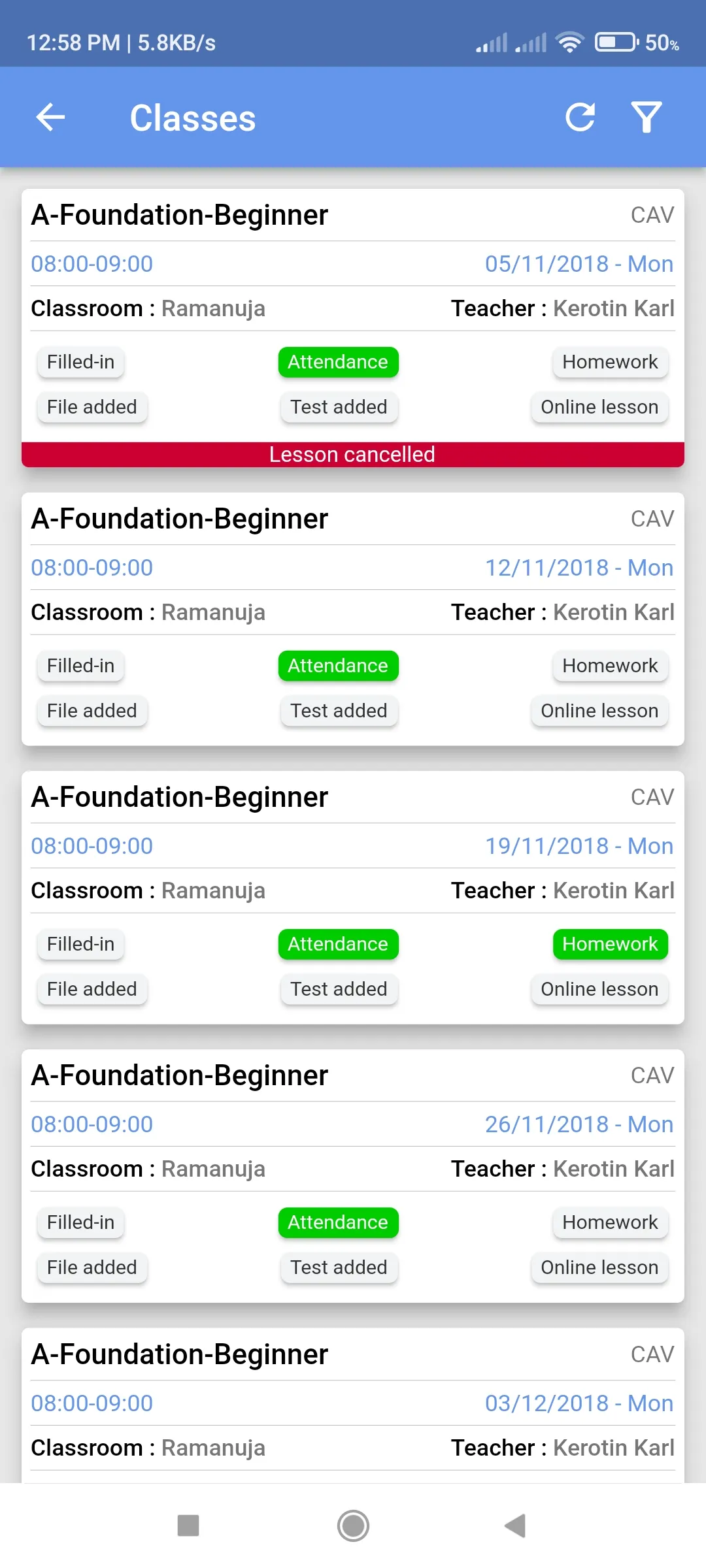 SchoolMate | Indus Appstore | Screenshot