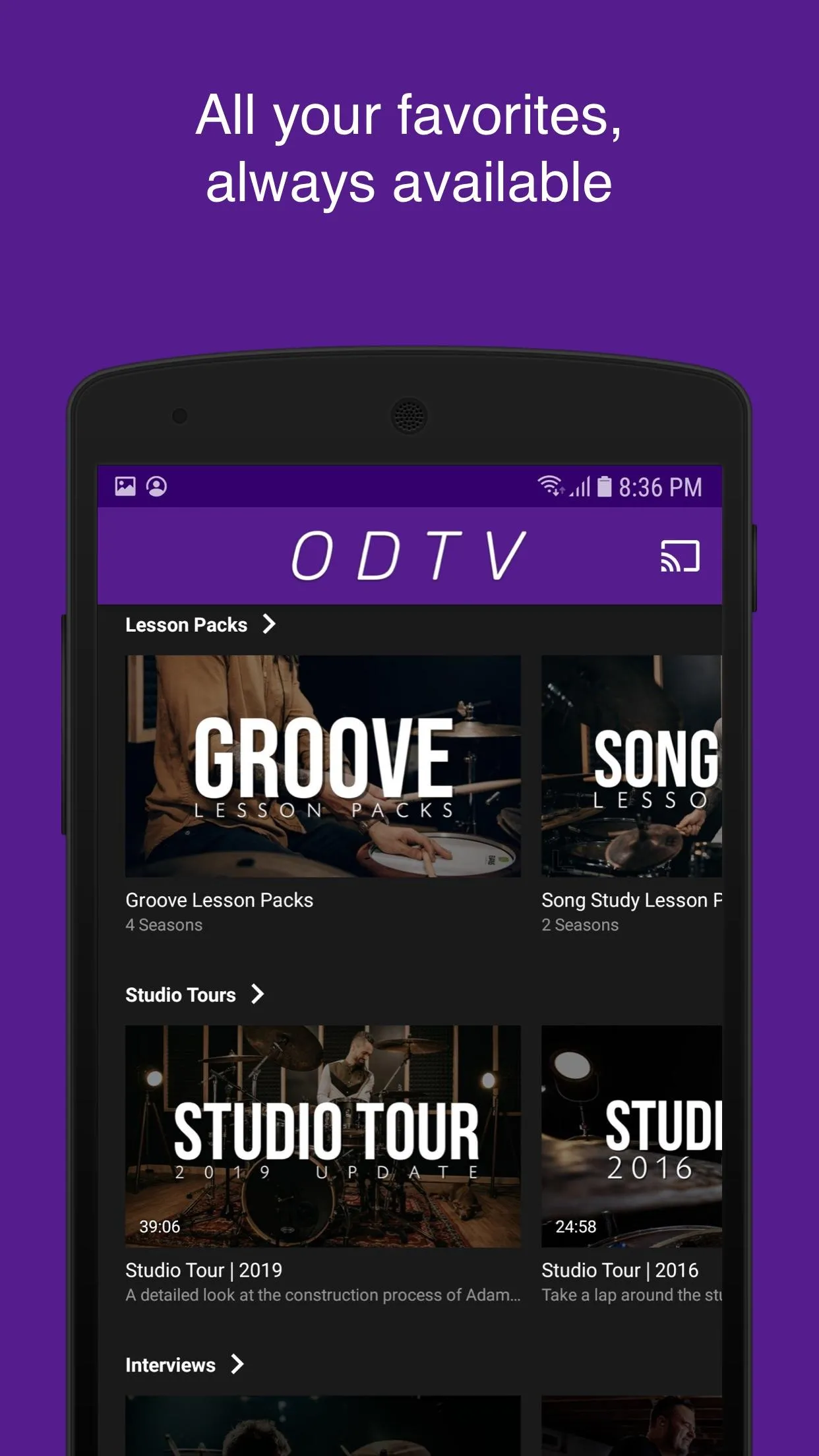 OrlandoDrummer | ODTV | Indus Appstore | Screenshot