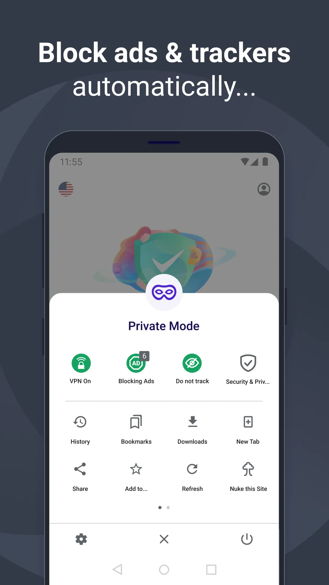 AVG Secure Browser | Indus Appstore | Screenshot