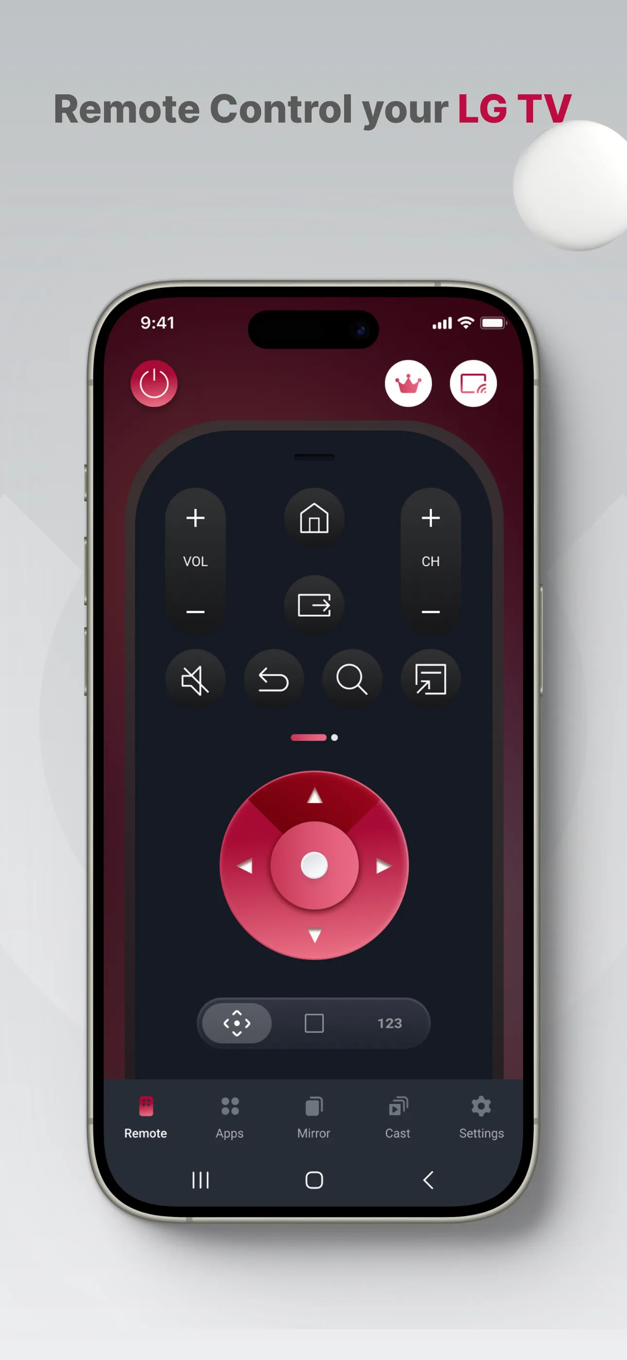 Remote LG TV - WebOS | Indus Appstore | Screenshot