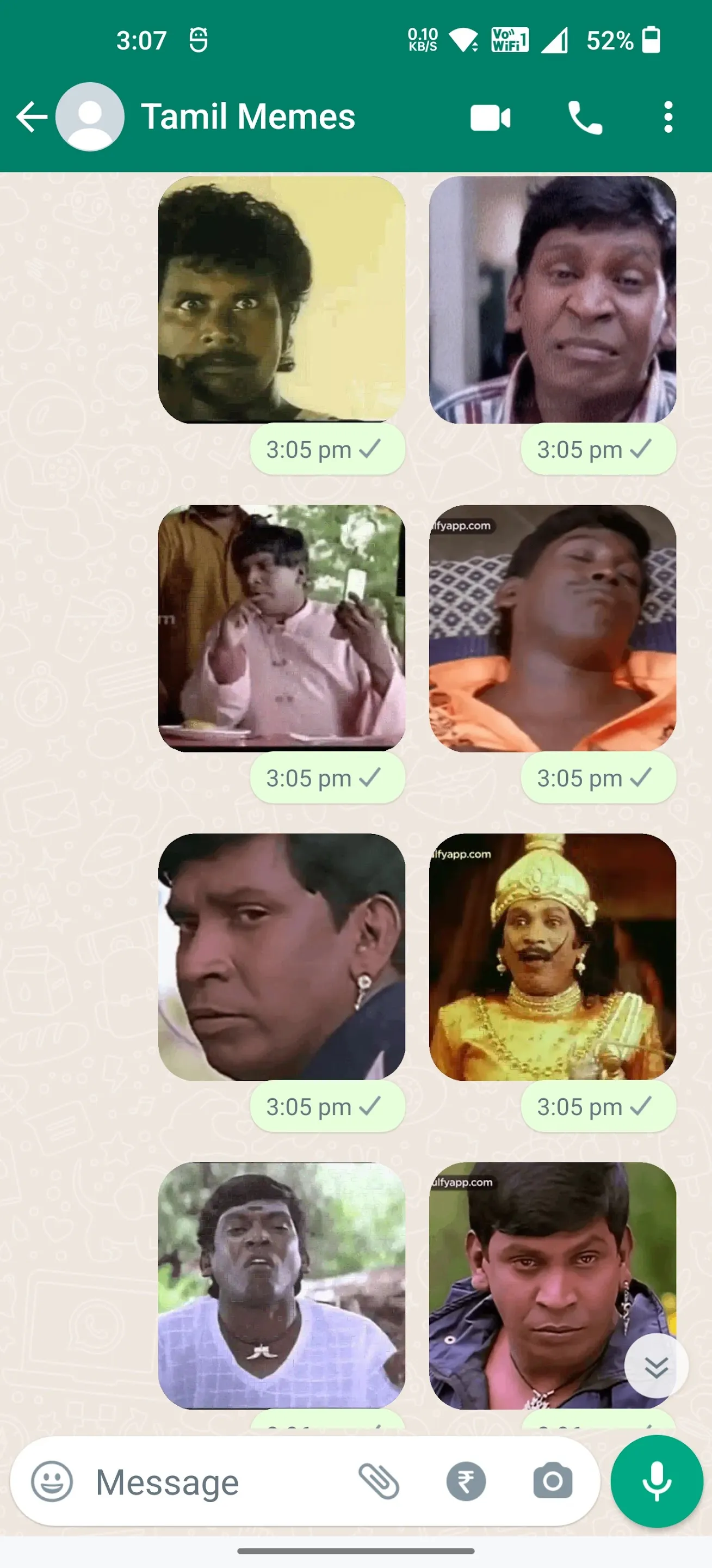 Vadivelu Animated Stickers | Indus Appstore | Screenshot