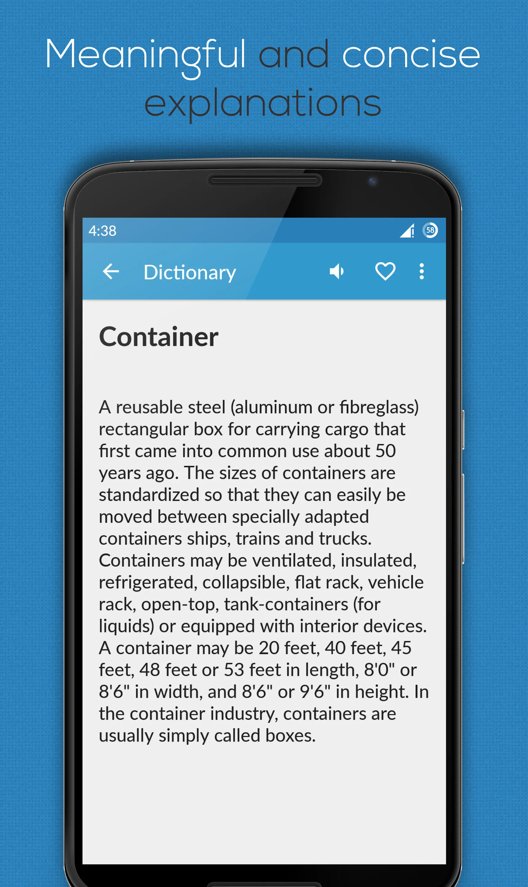 Shipping Dictionary | Indus Appstore | Screenshot