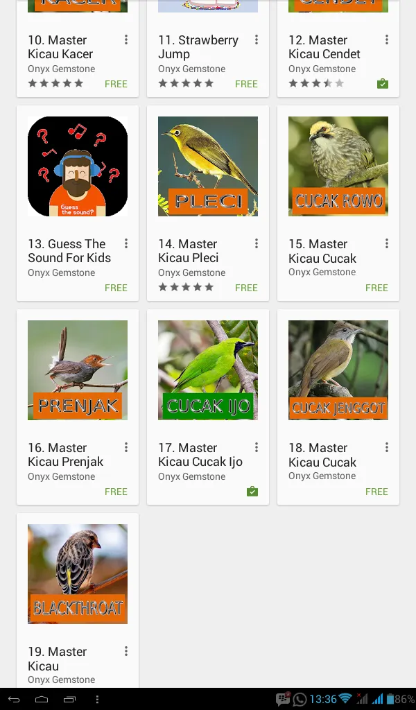 Master Kicau Kapas Tembak | Indus Appstore | Screenshot