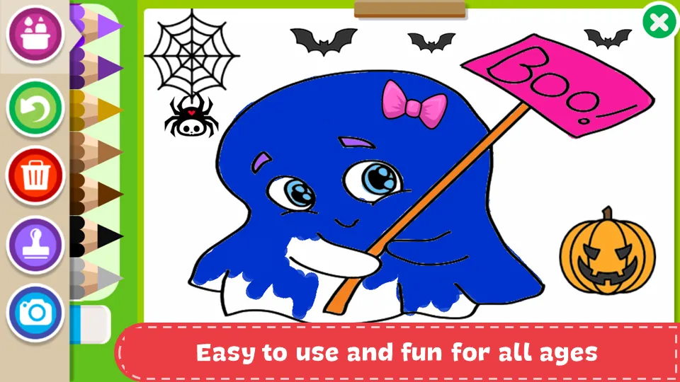 Halloween Coloring Book | Indus Appstore | Screenshot