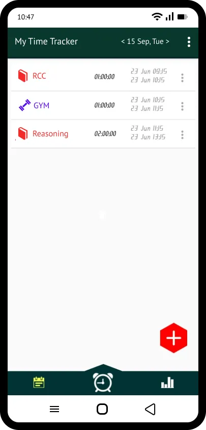 My Time Tracker - For Students | Indus Appstore | Screenshot