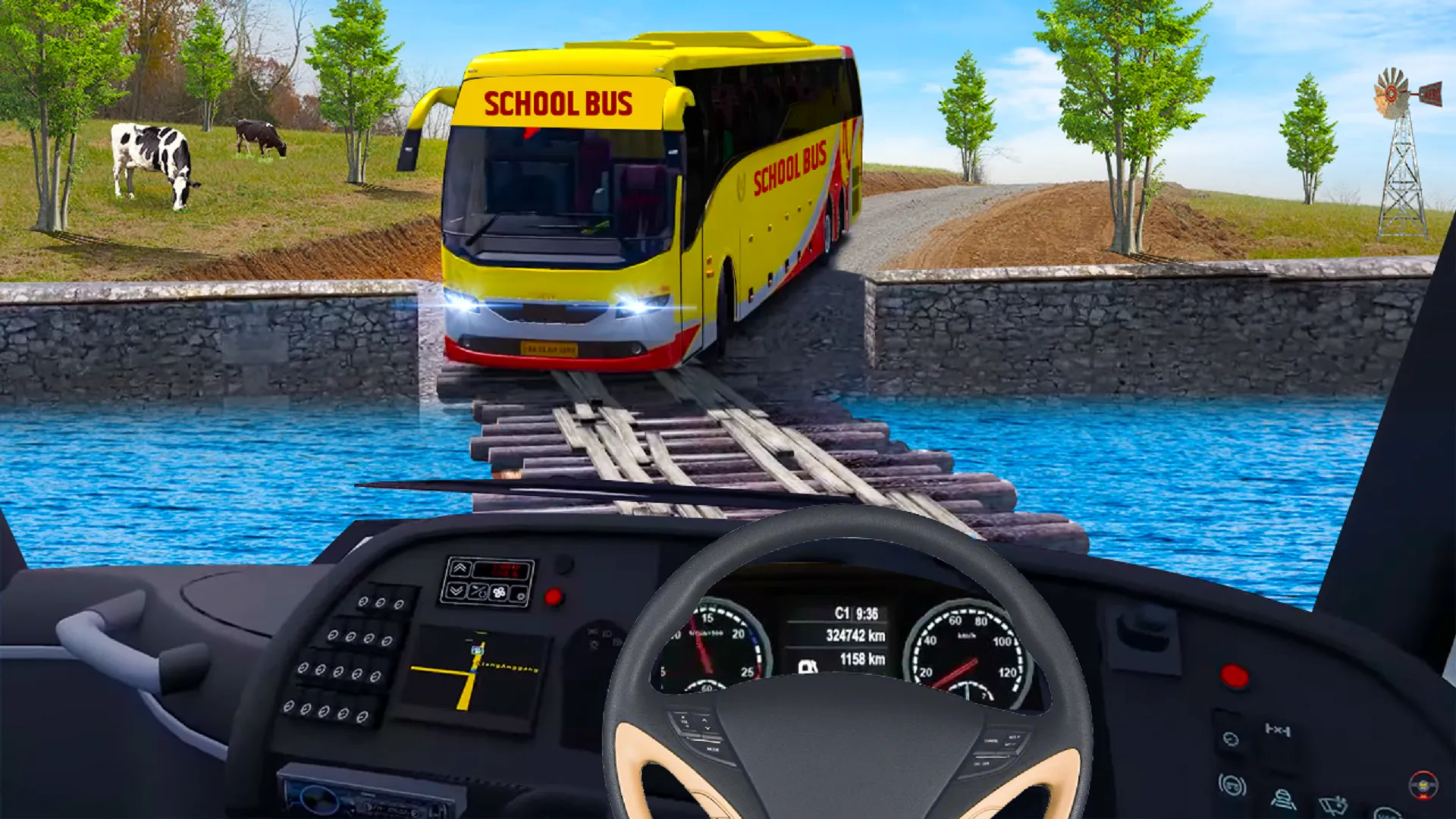 School Bus Driving Simulator 1 | Indus Appstore | Screenshot