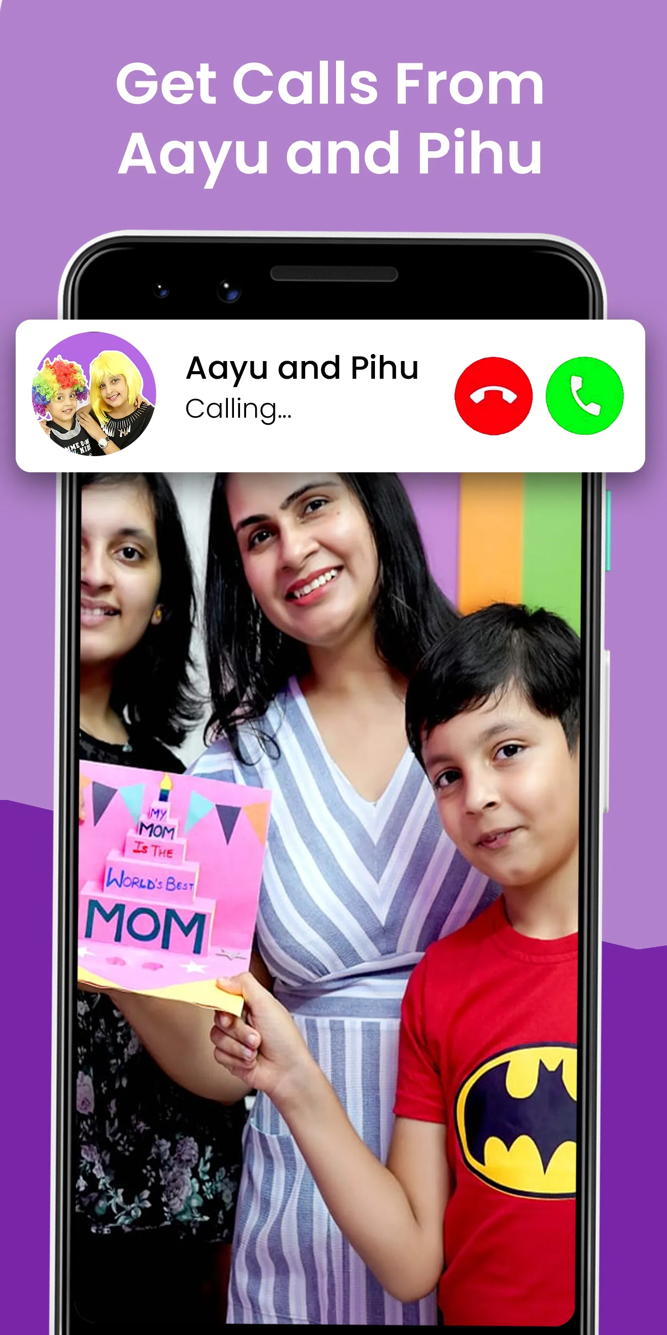 Aayu and Pihu fake Call & Chat | Indus Appstore | Screenshot