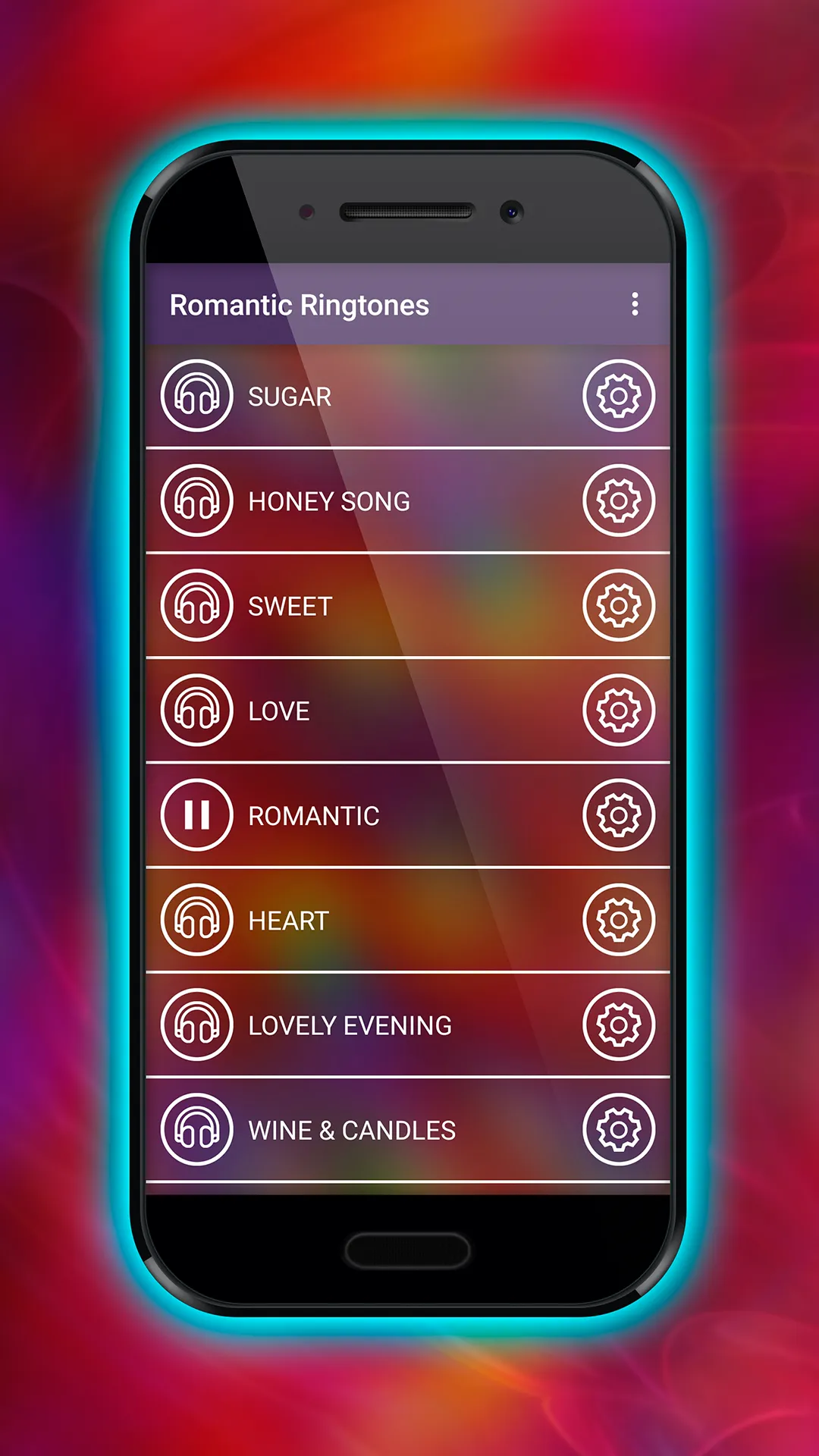 Romantic & Love Ringtones | Indus Appstore | Screenshot