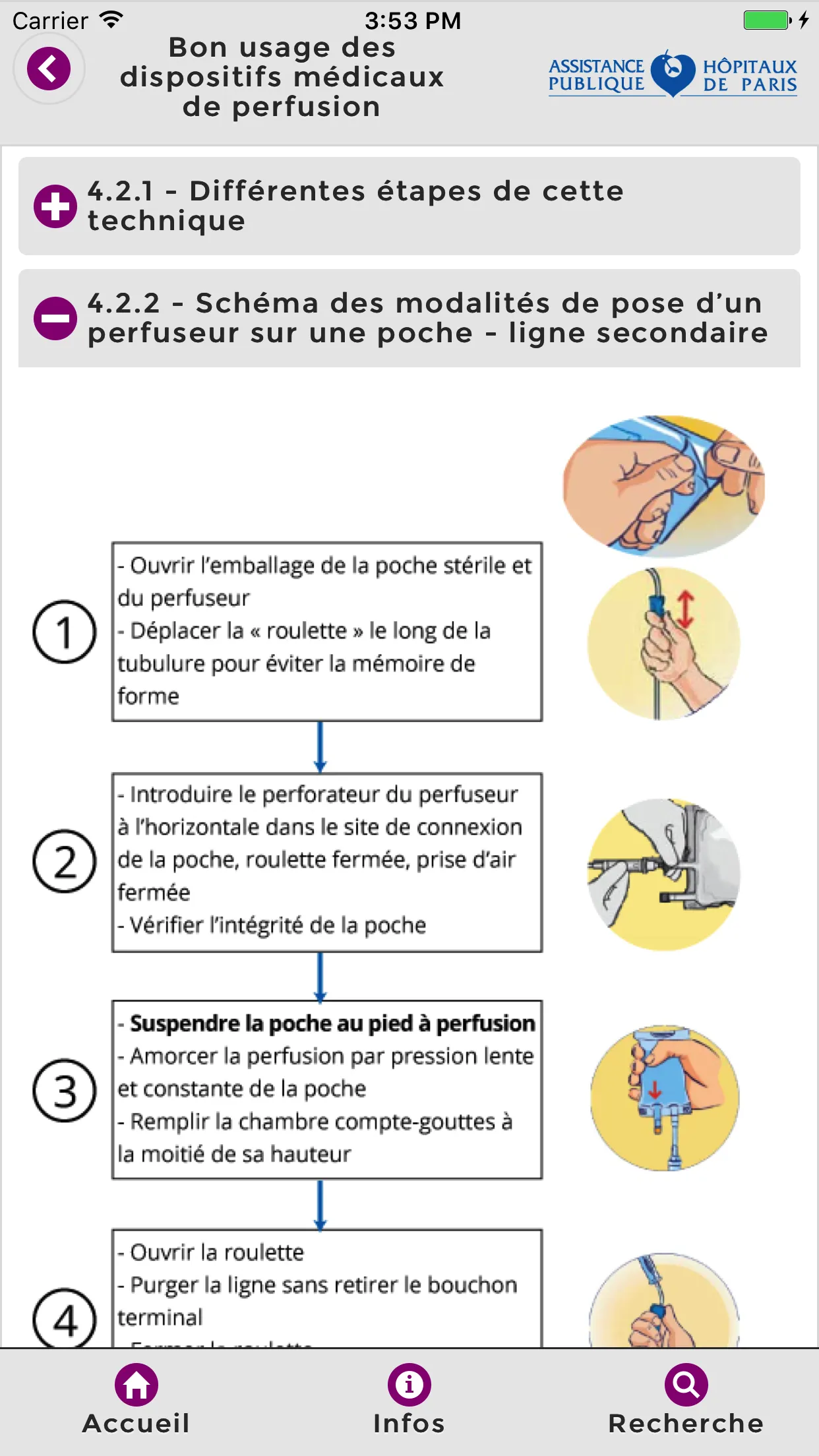 Reco Perfusion AP-HP | Indus Appstore | Screenshot