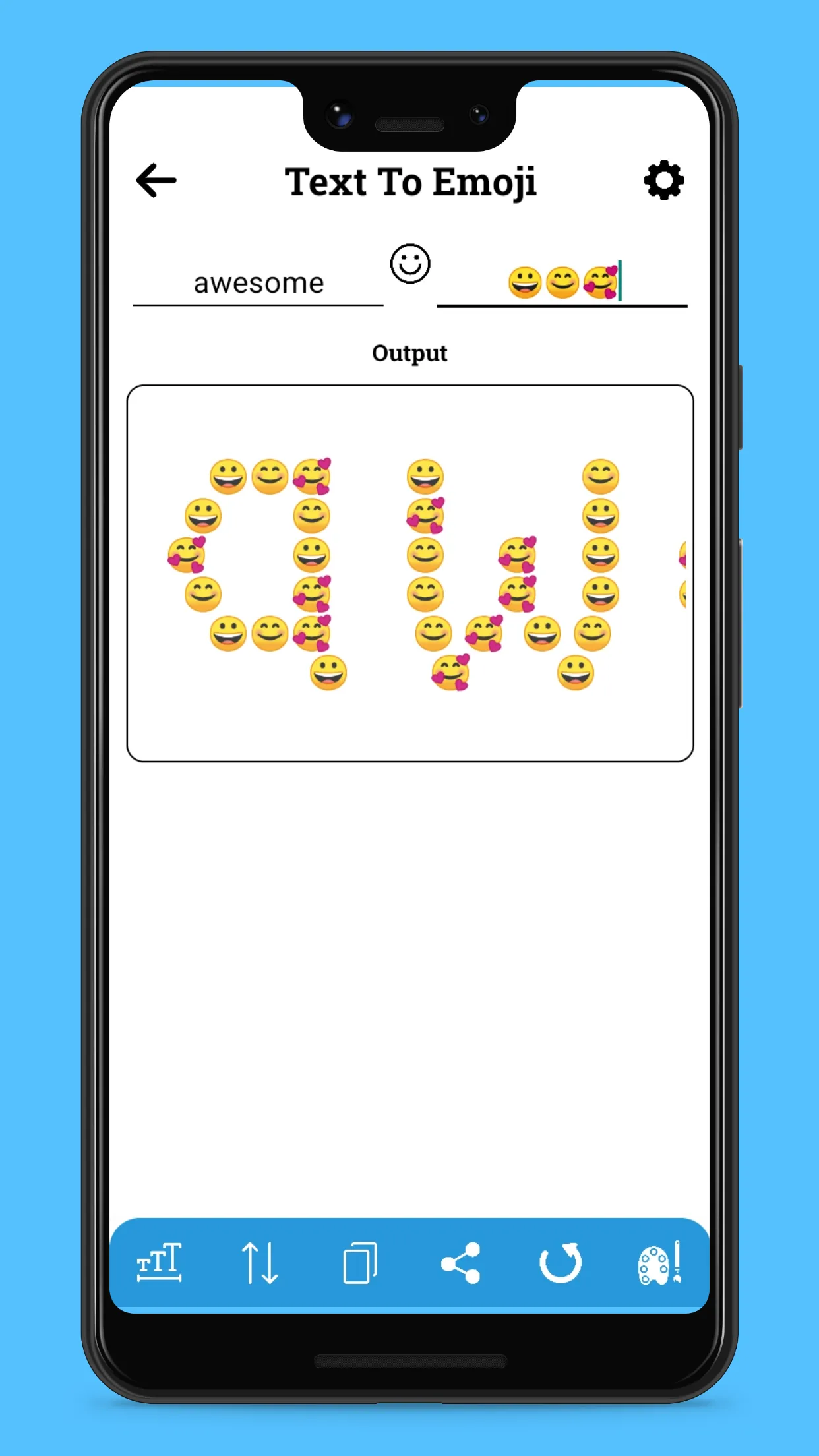 Text To Emoji Converter | Indus Appstore | Screenshot