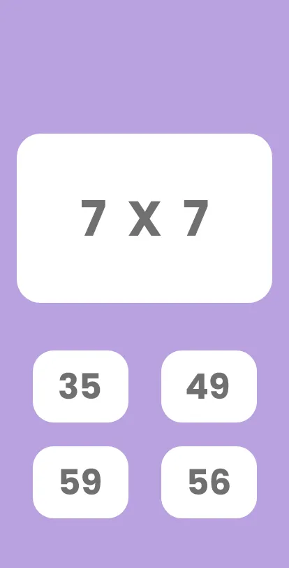 Math tables -quizzes | Indus Appstore | Screenshot