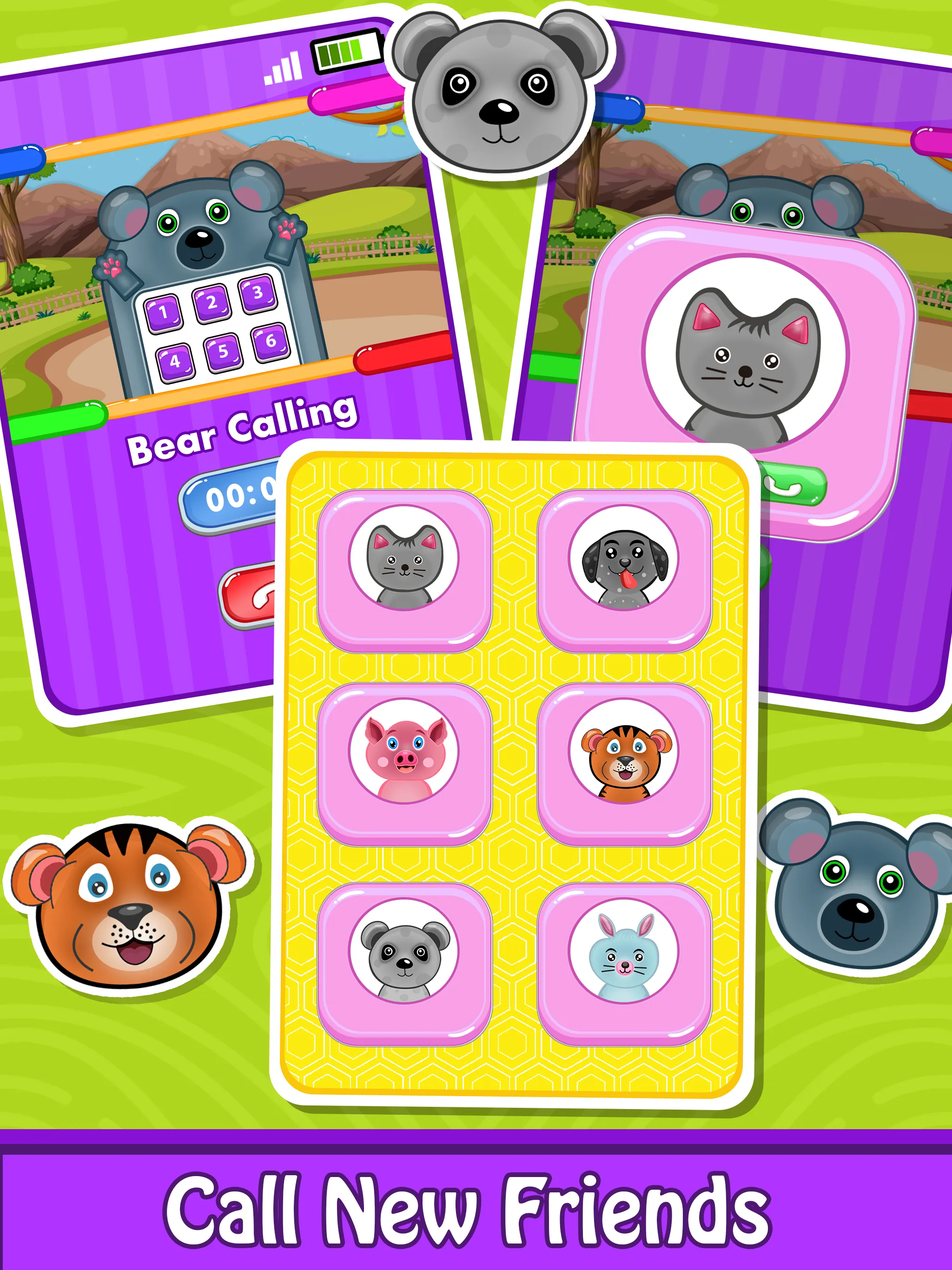 Animals baby Phone for toddler | Indus Appstore | Screenshot