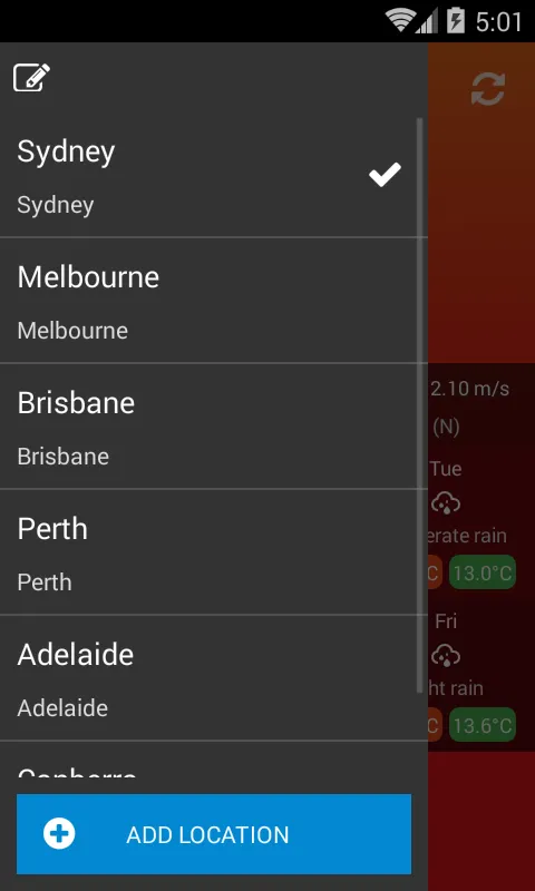 Weather Australia | Indus Appstore | Screenshot