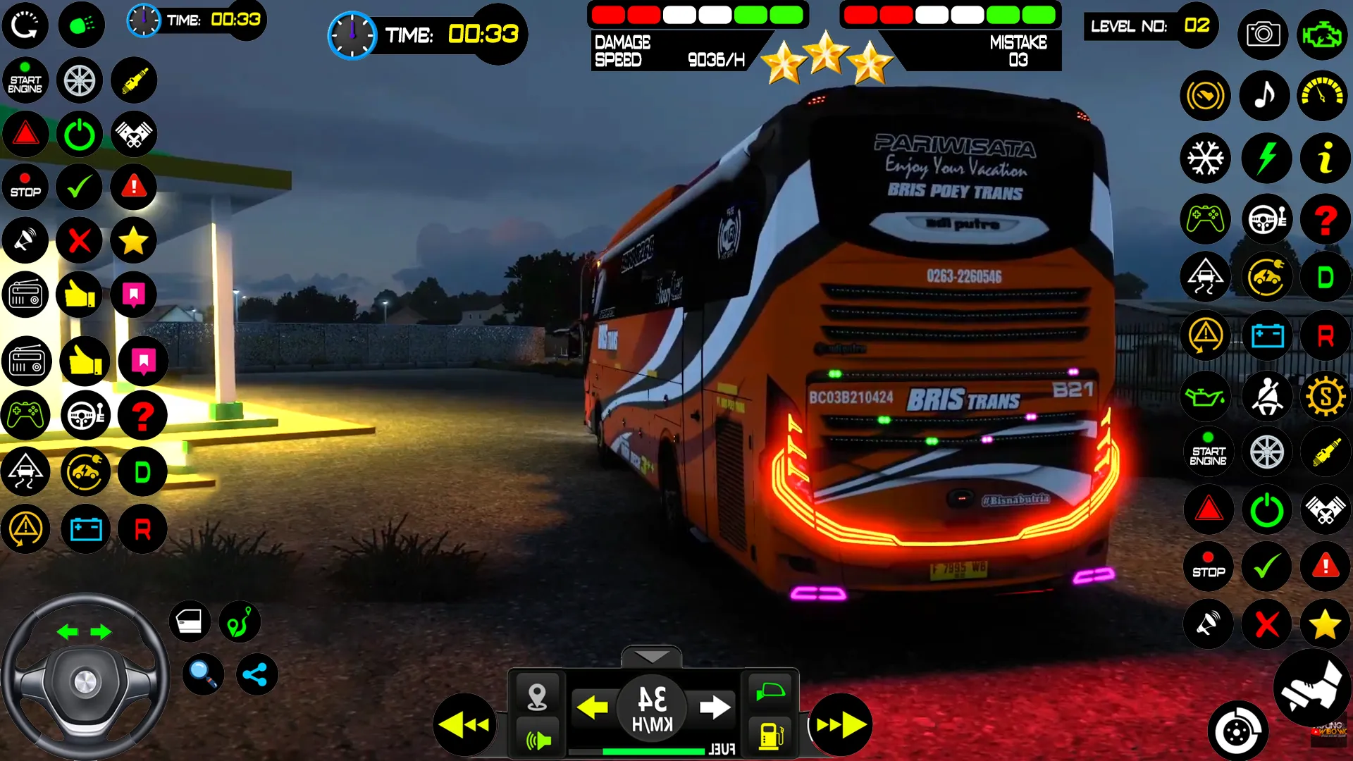 Euro Bus Driving Bus Game 3D | Indus Appstore | Screenshot