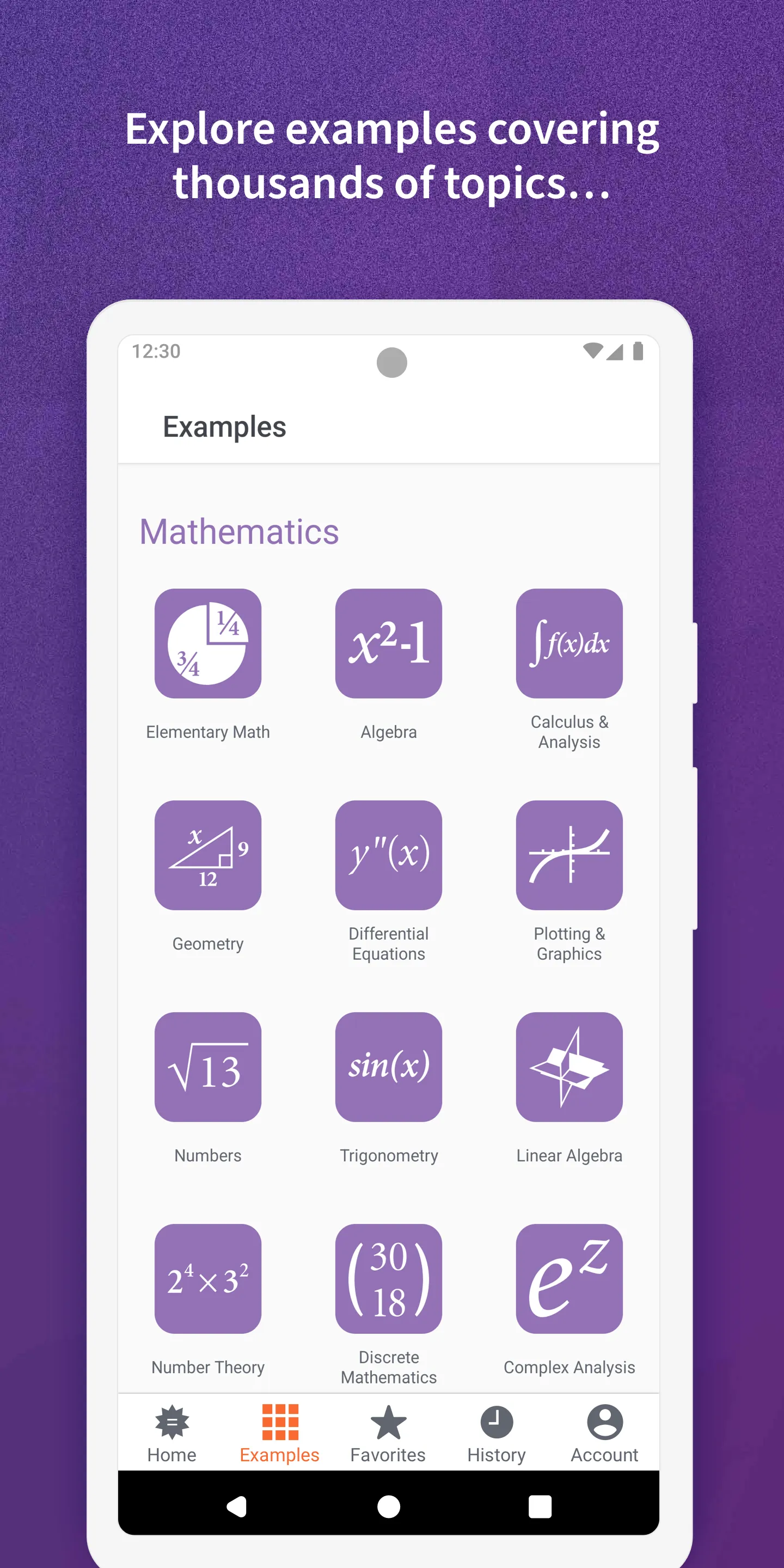 WolframAlpha | Indus Appstore | Screenshot